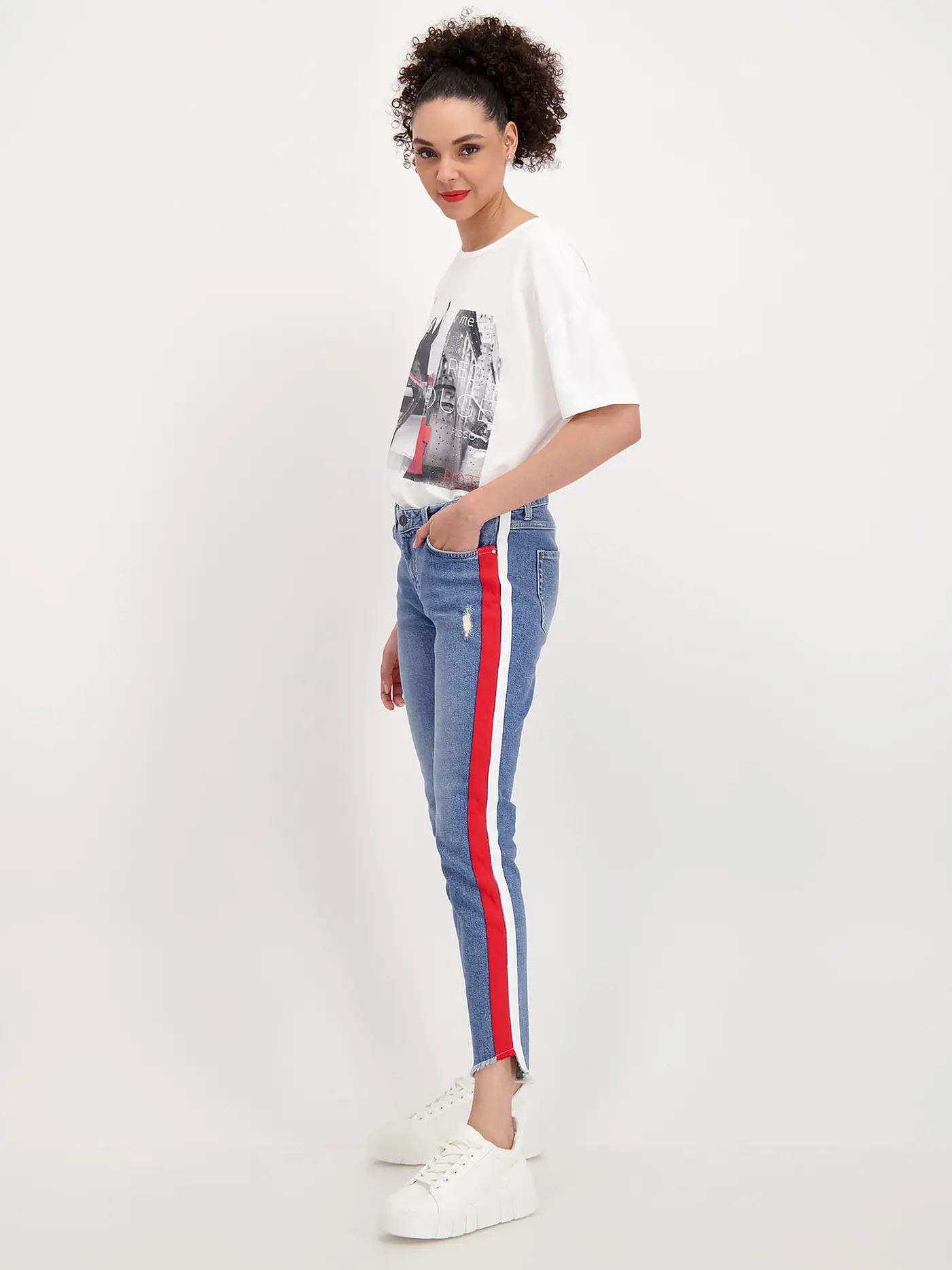 MONARI | Jeans Slim Fit LIGHT MY FIRE | blau