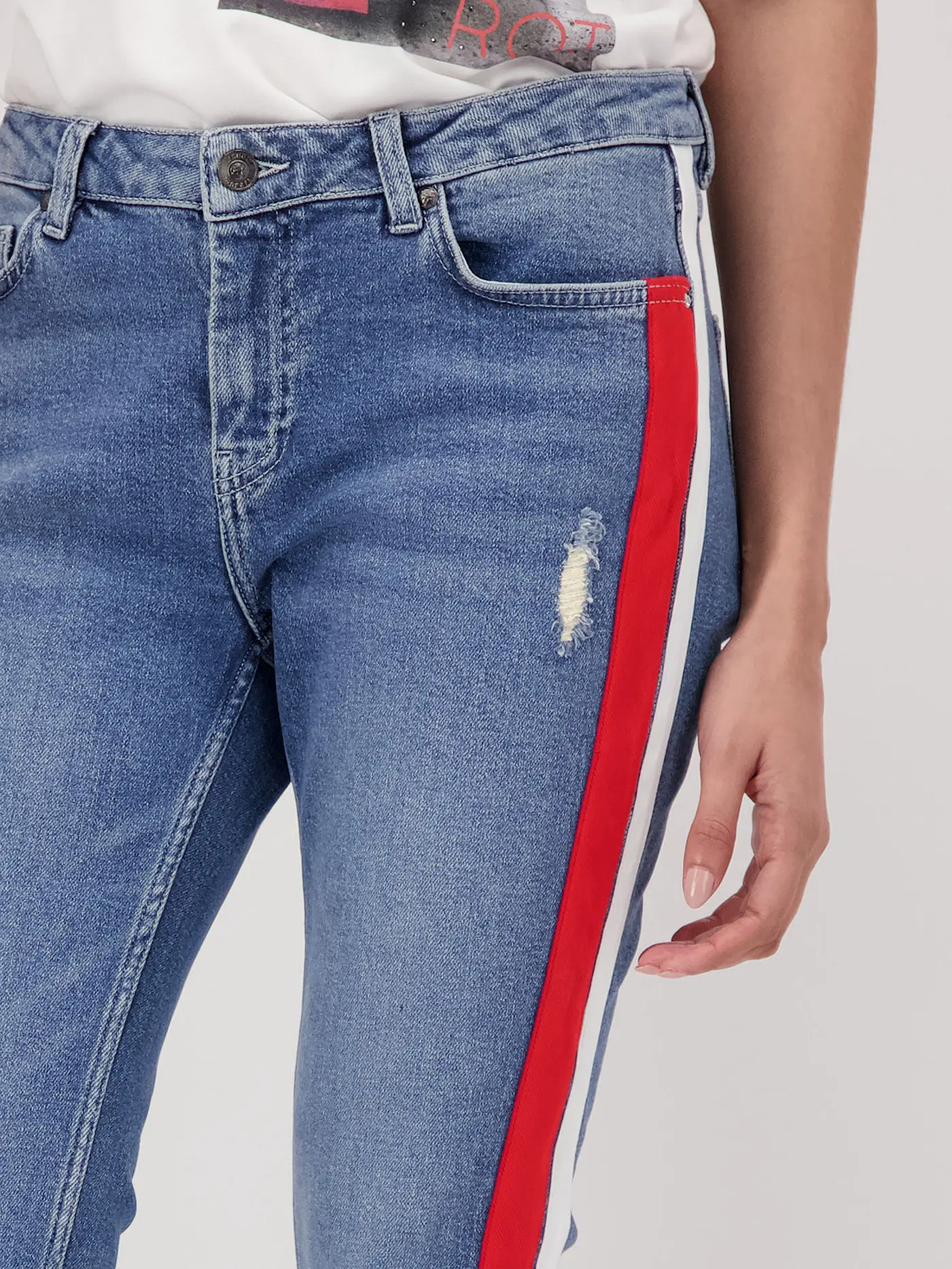 MONARI | Jeans Slim Fit LIGHT MY FIRE | blau
