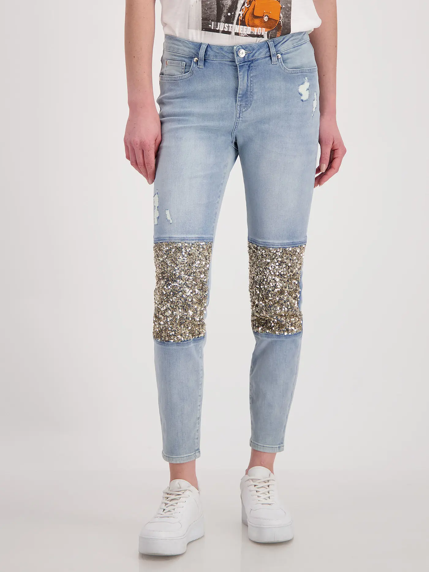 MONARI | Jeans Slim Fit | hellblau