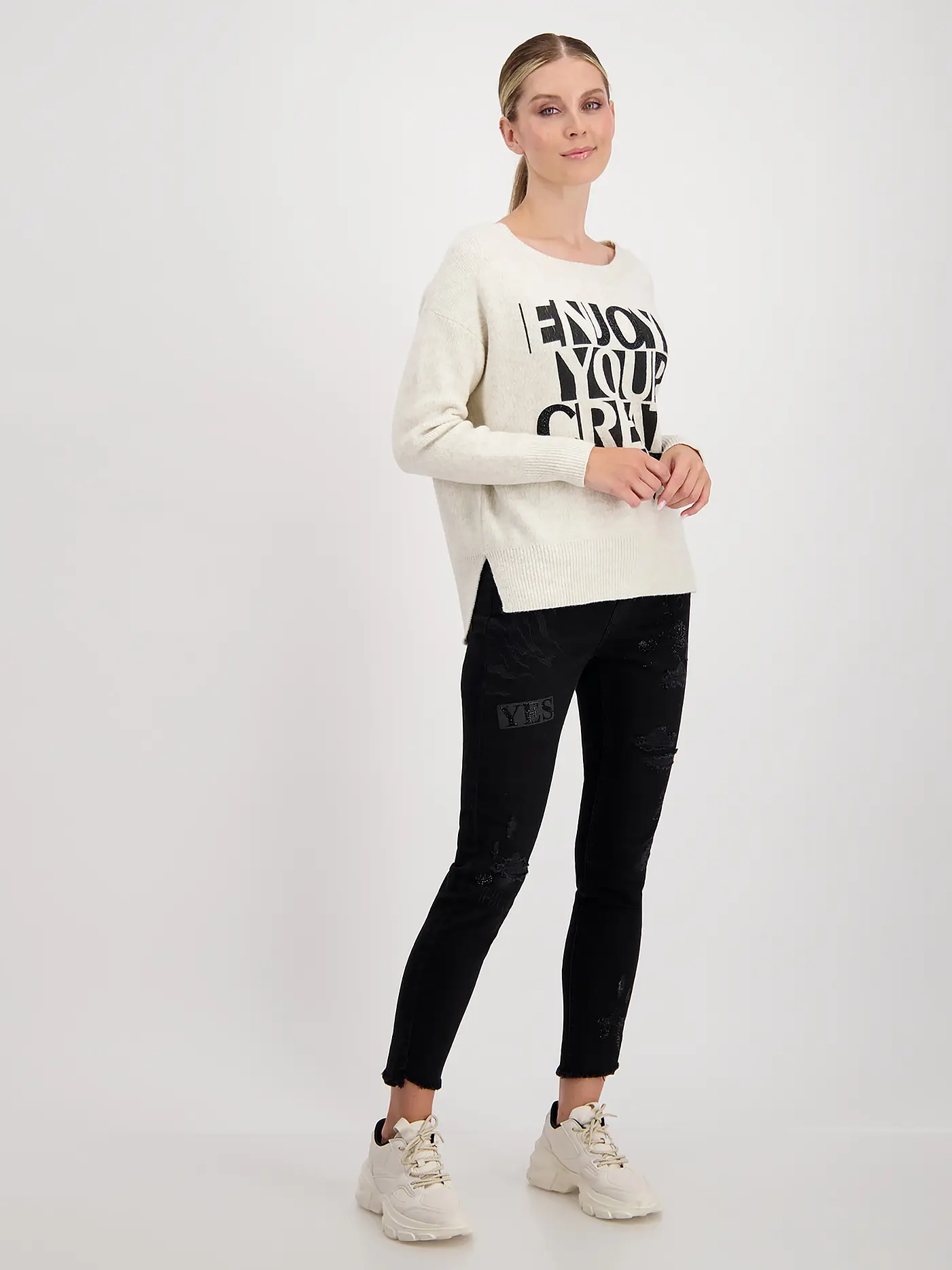 MONARI | Jeans Slim Fit | schwarz