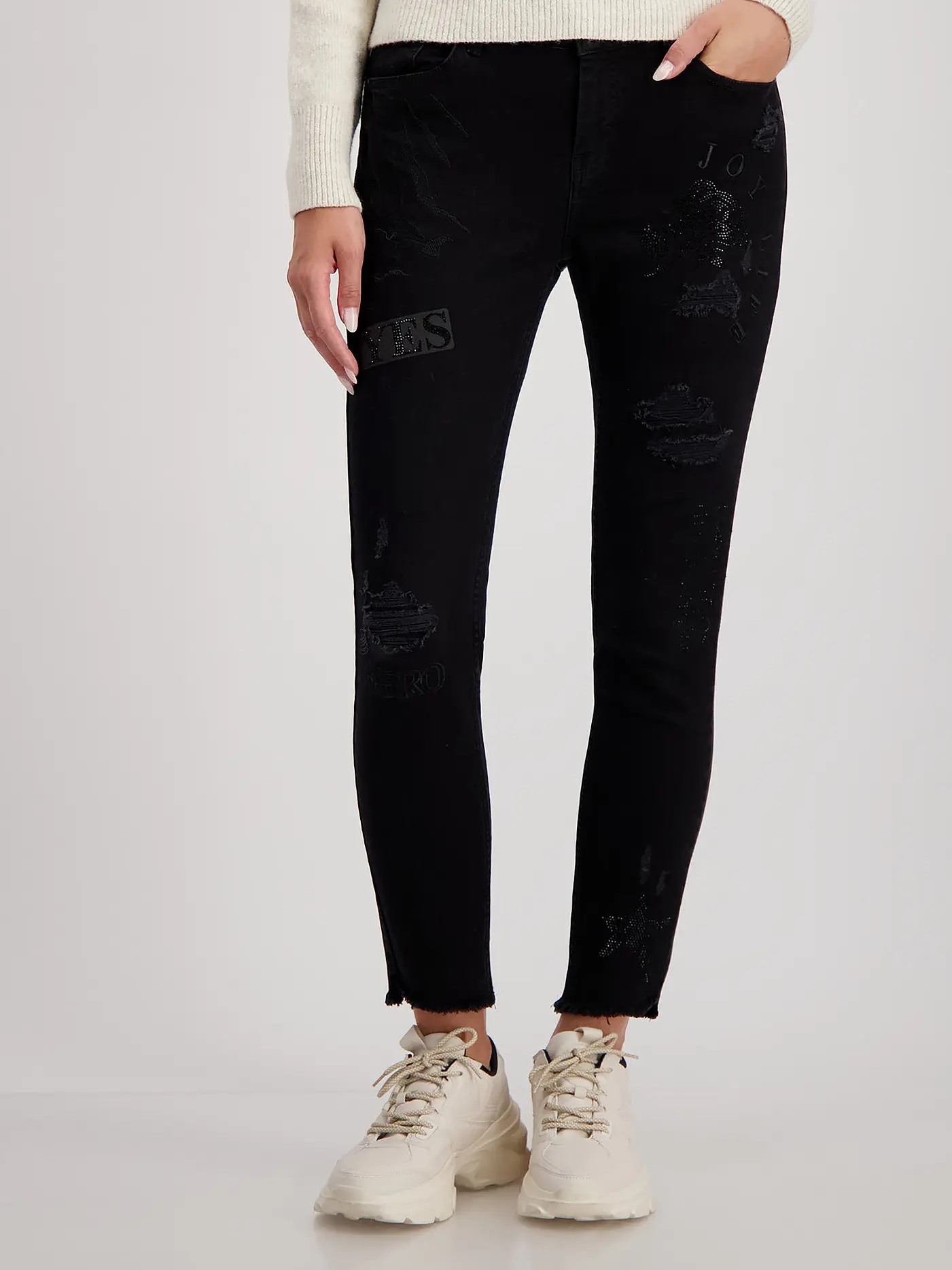 MONARI | Jeans Slim Fit | schwarz