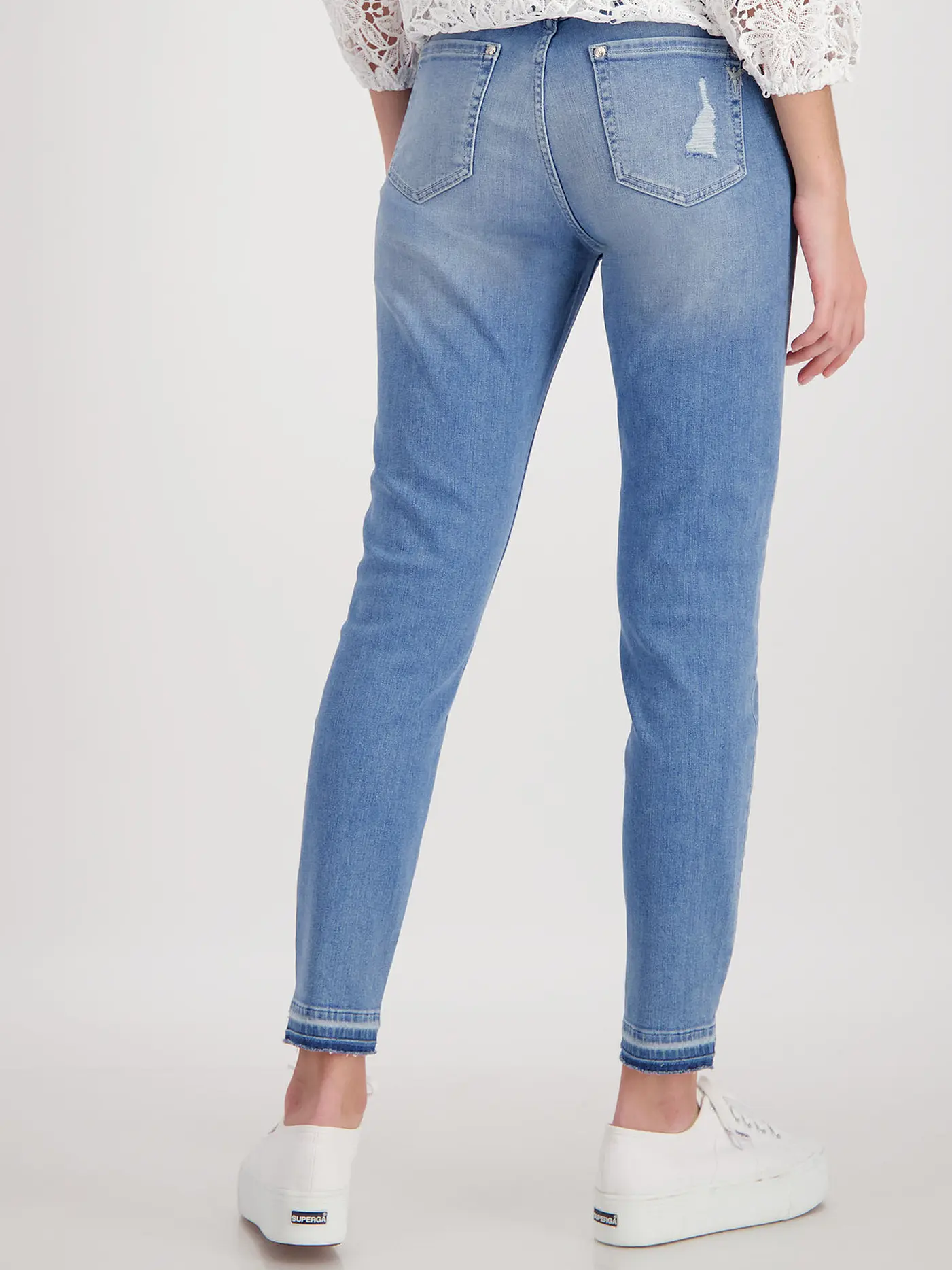 MONARI | Jeans Slim Fit | blau