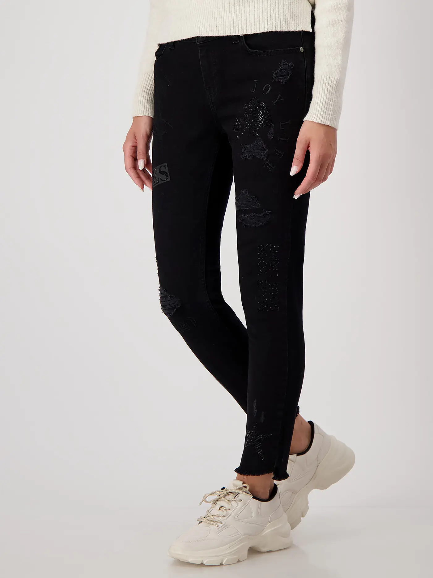 MONARI | Jeans Slim Fit | schwarz