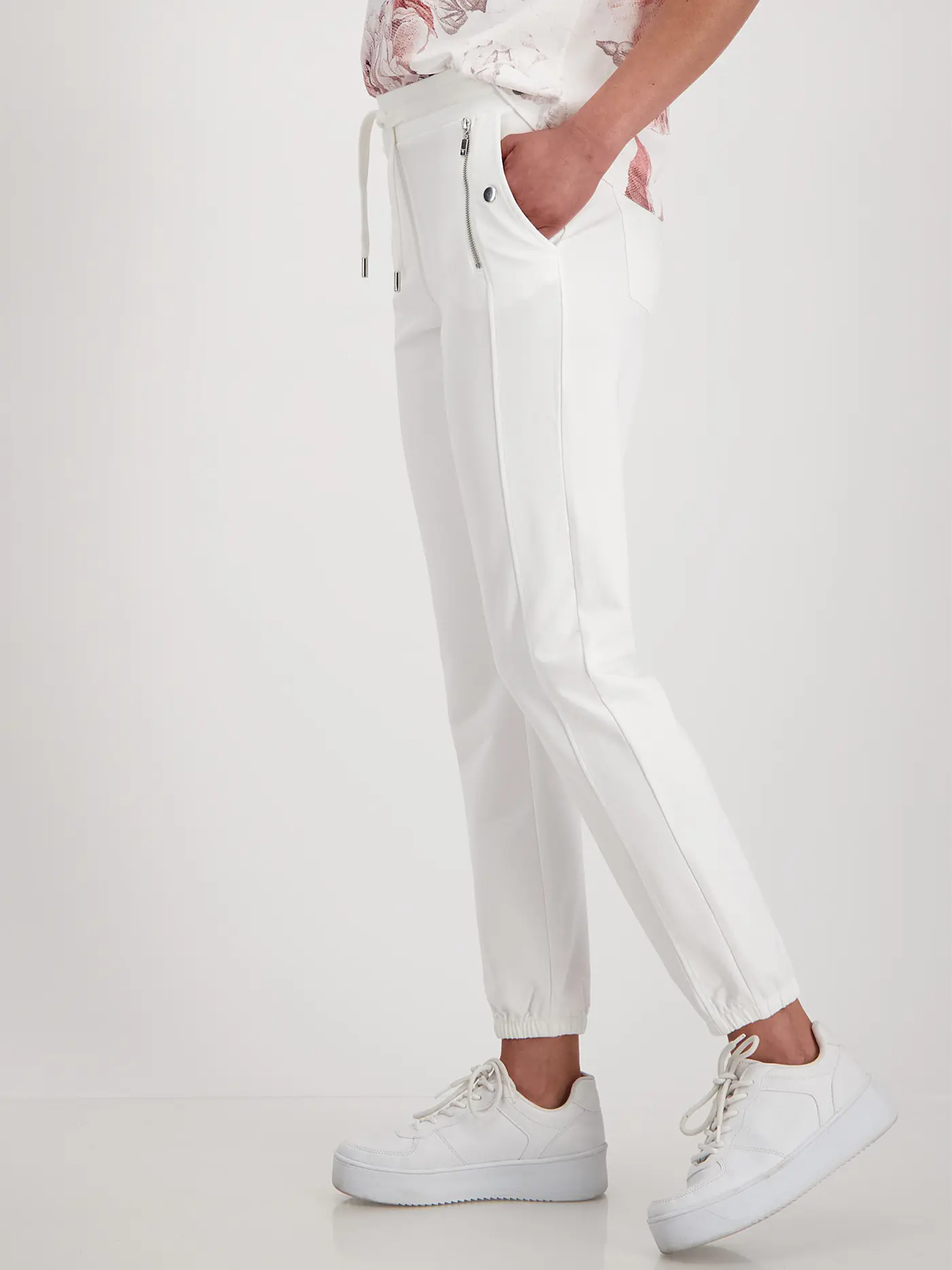 MONARI | Jogginghose  | creme