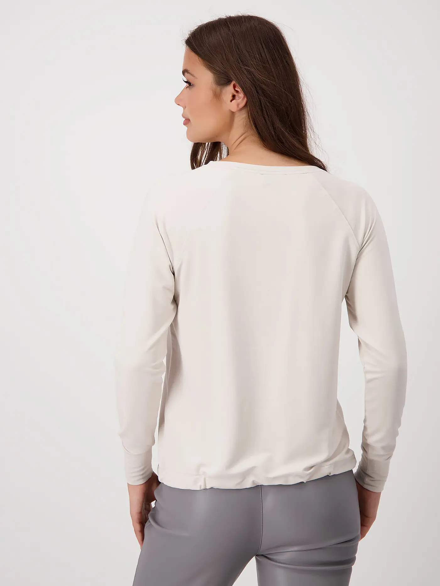 MONARI | Langarmshirt | creme