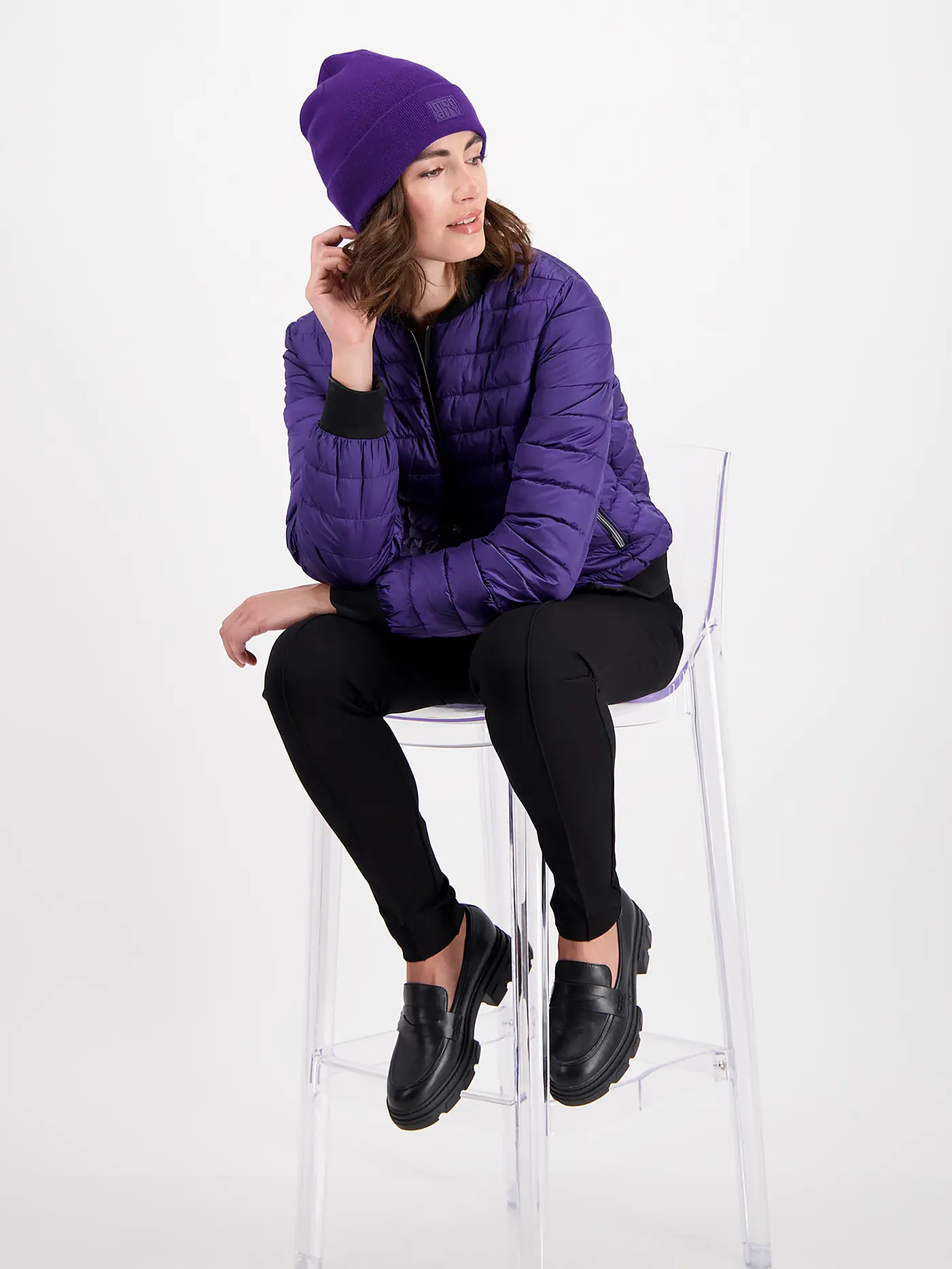 MONARI | Mütze - Haube | lila