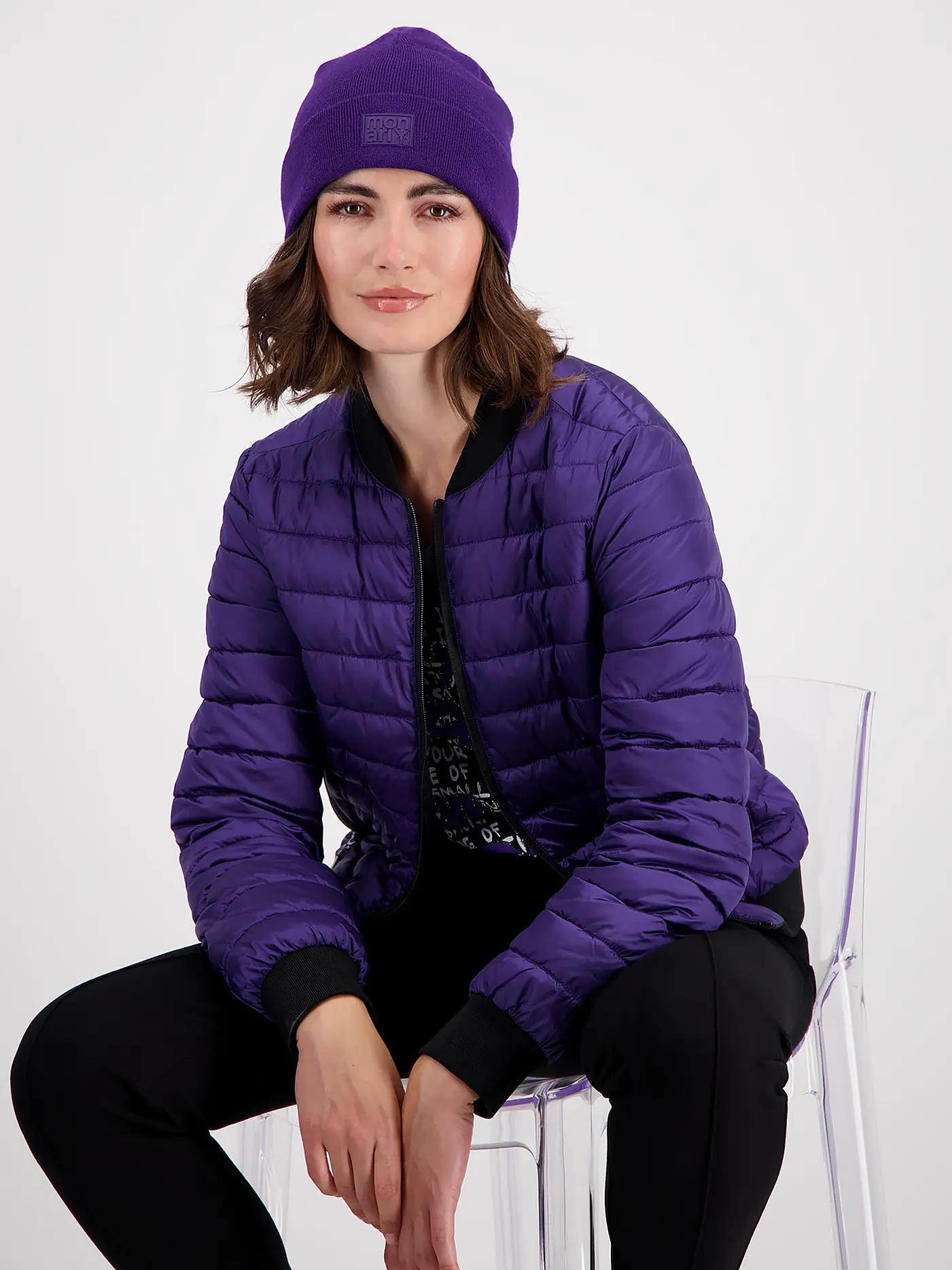 MONARI | Mütze - Haube | lila