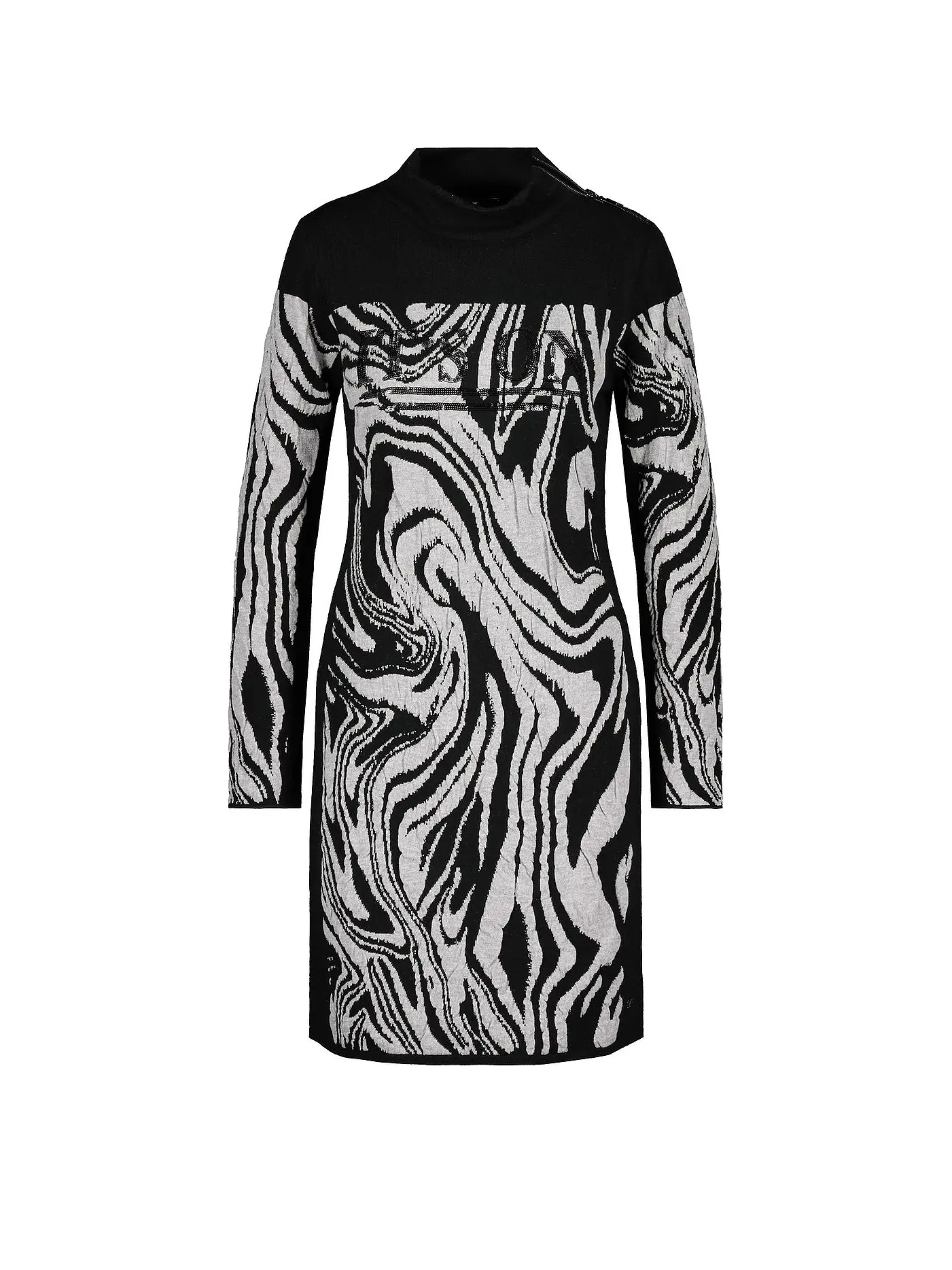 MONARI | Midikleid | schwarz