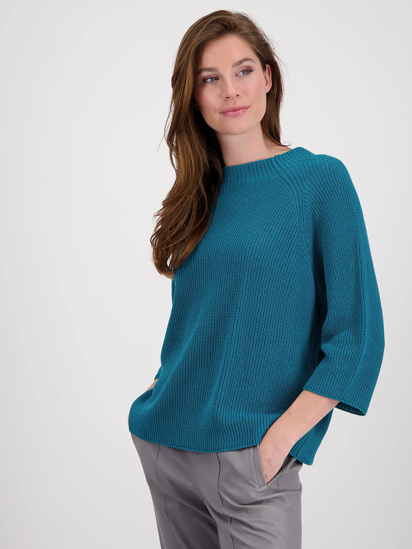 MONARI | Pullover  | petrol