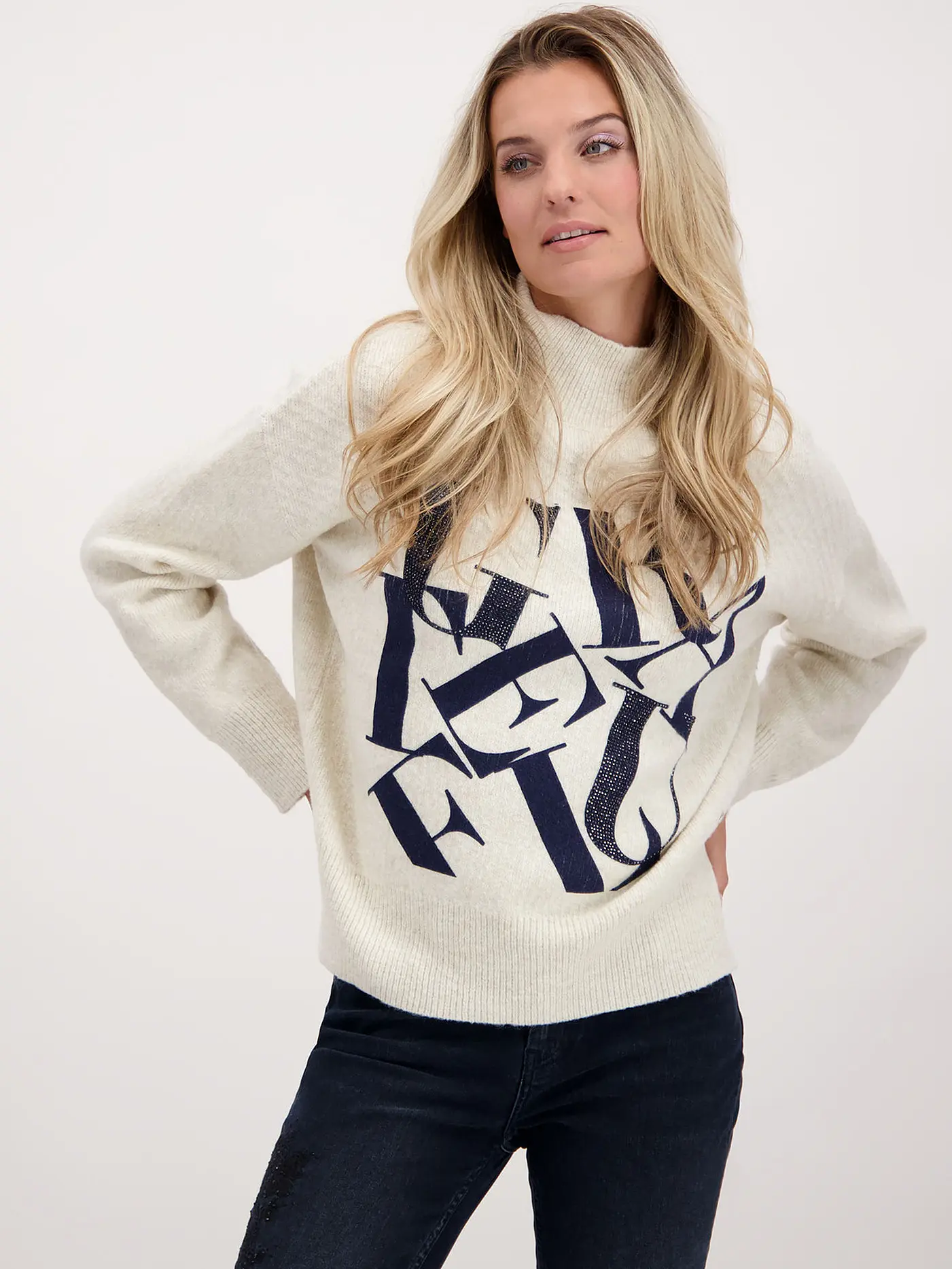 MONARI | Pullover | hellgrau