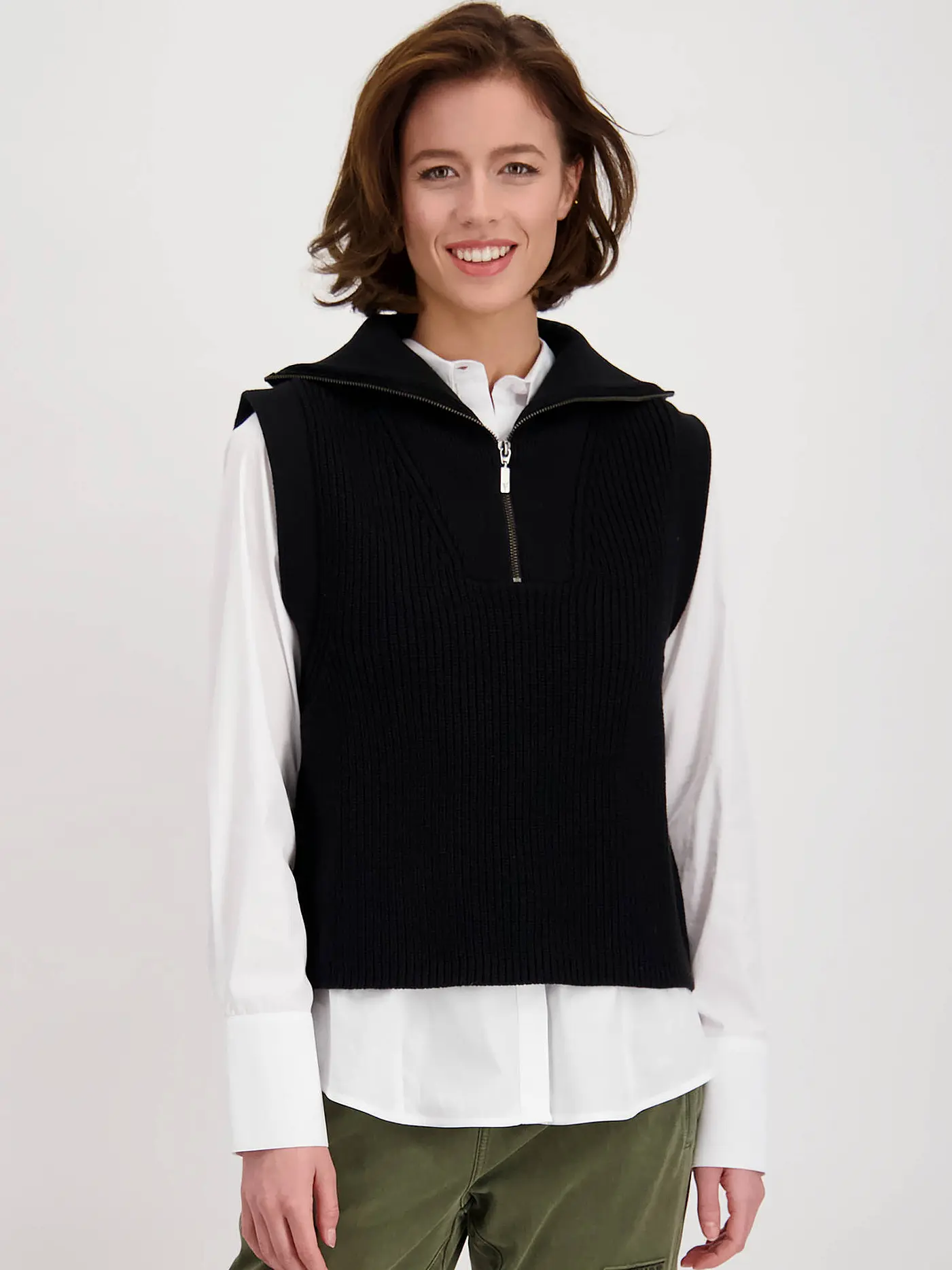 MONARI | Pullunder | schwarz
