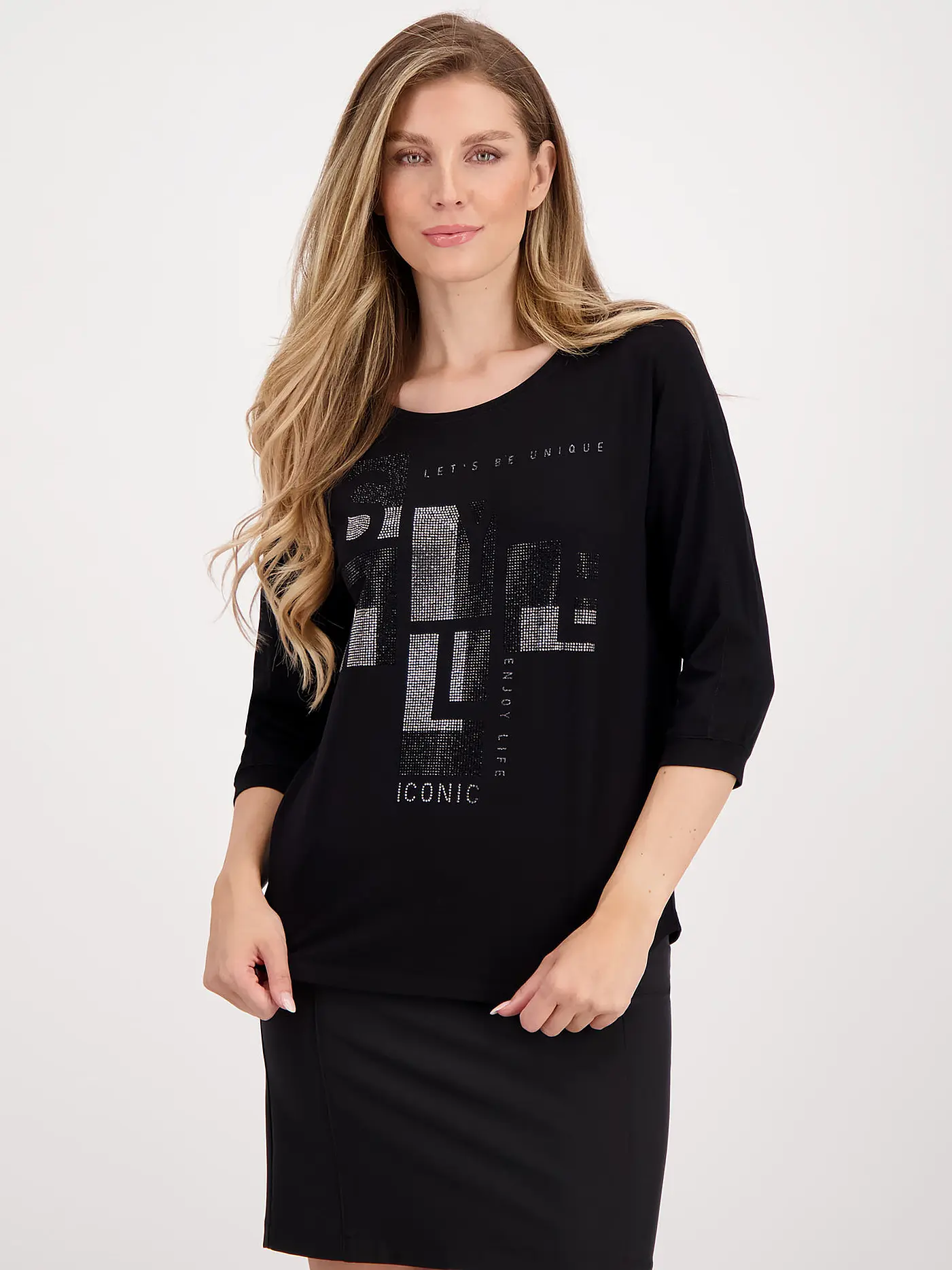 MONARI | Shirt  | schwarz