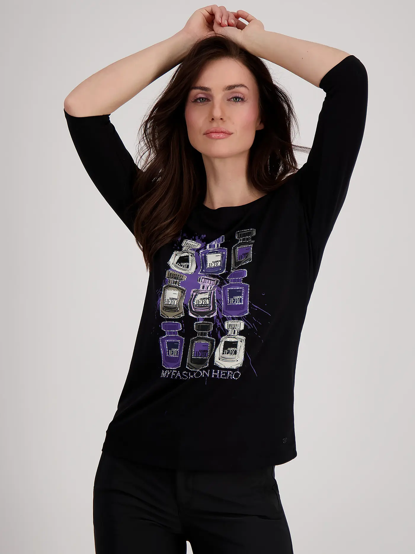 MONARI | Shirt | schwarz