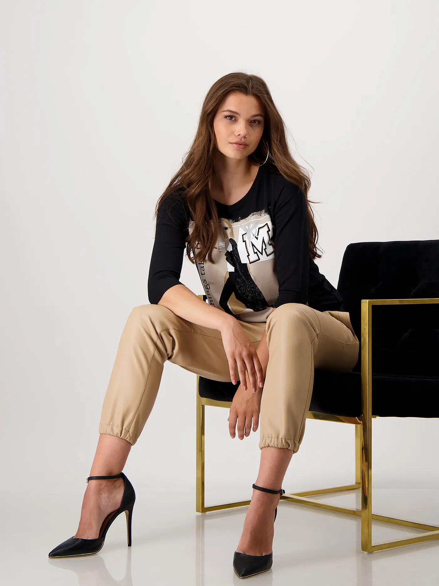 MONARI | Shirt | schwarz