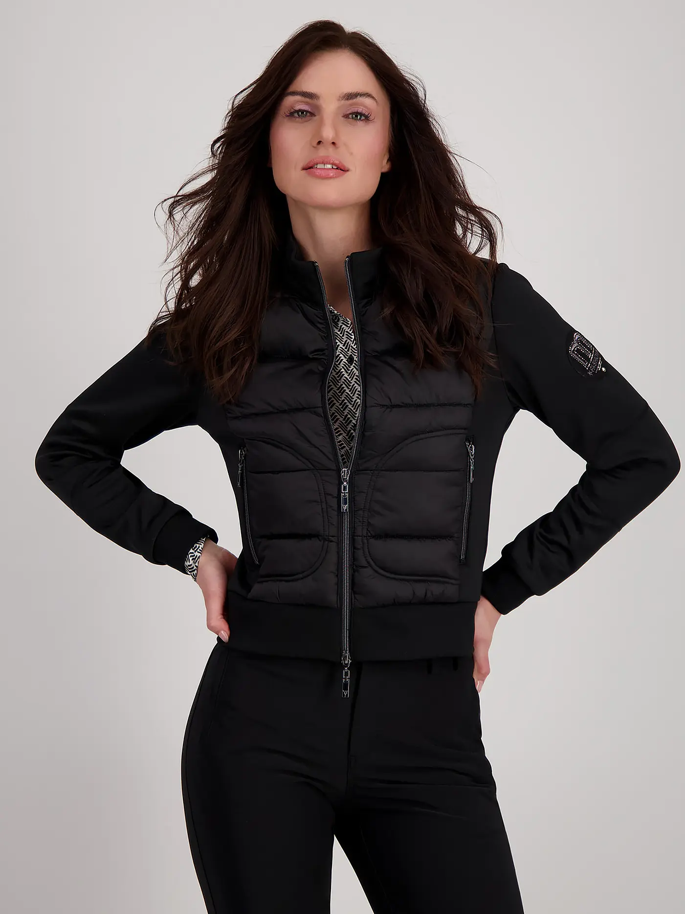 MONARI | Steppjacke | schwarz