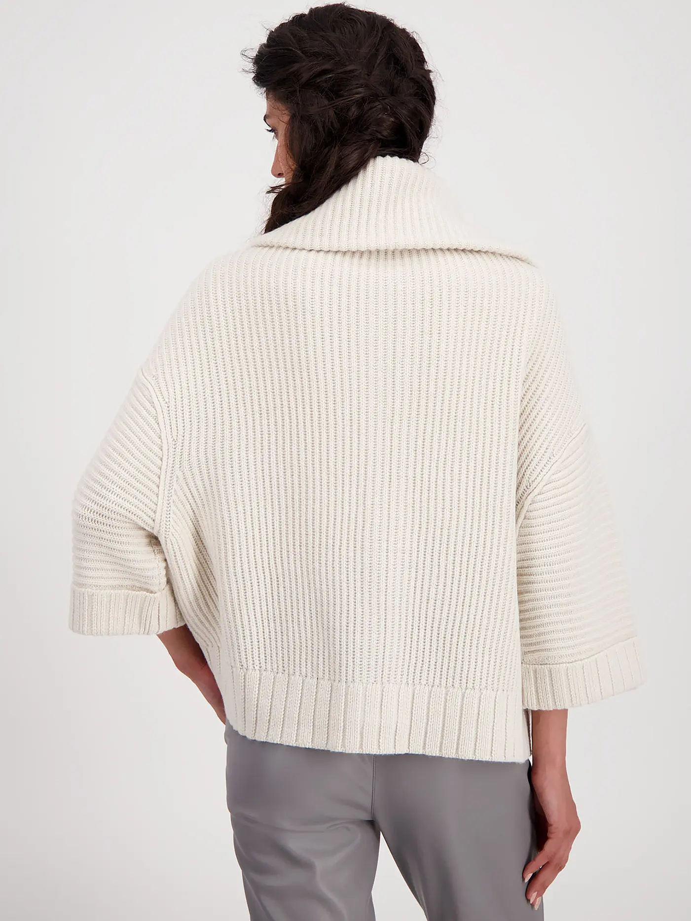MONARI | Strickjacke  | creme