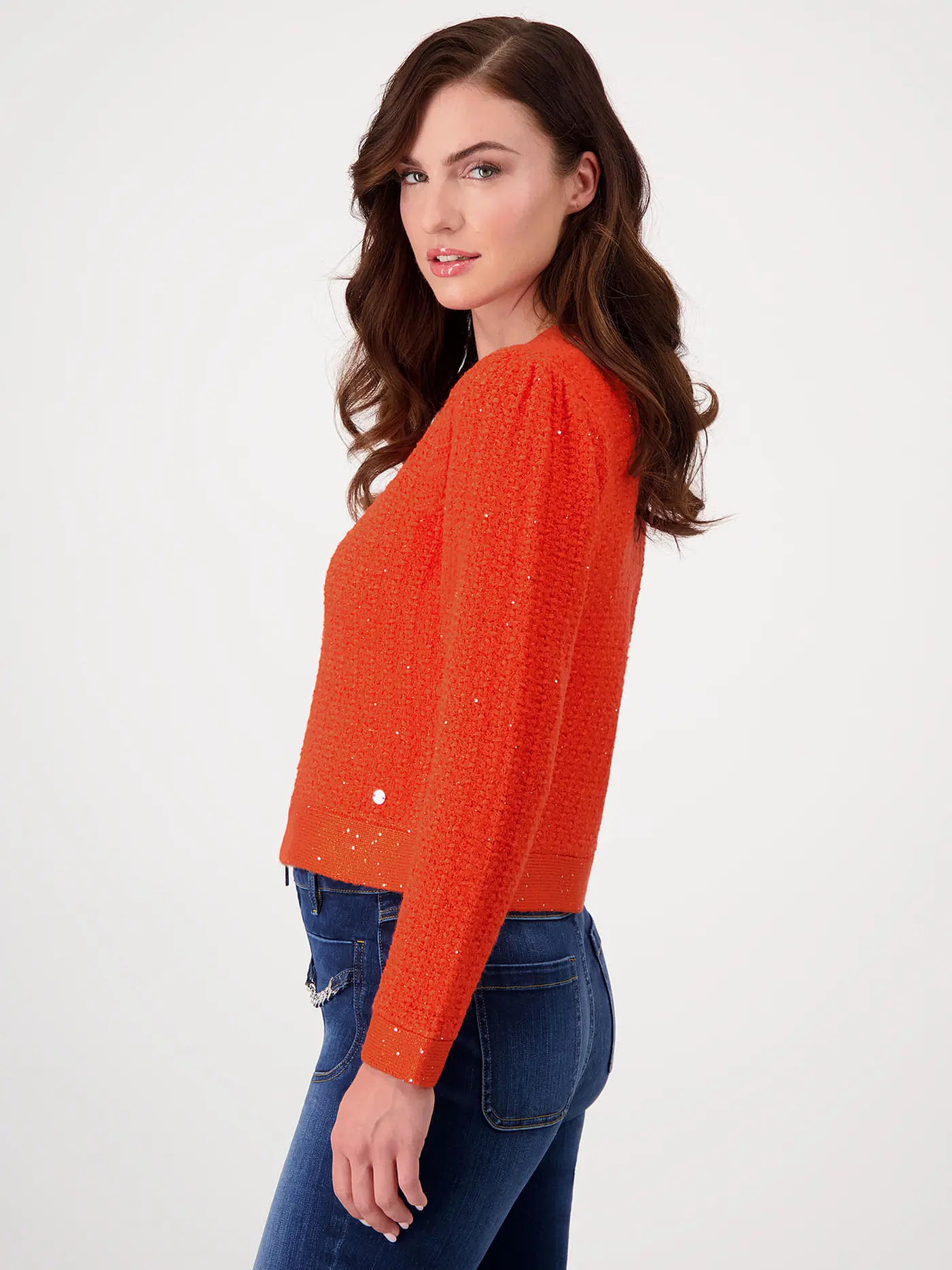 MONARI | Strickjacke | rot