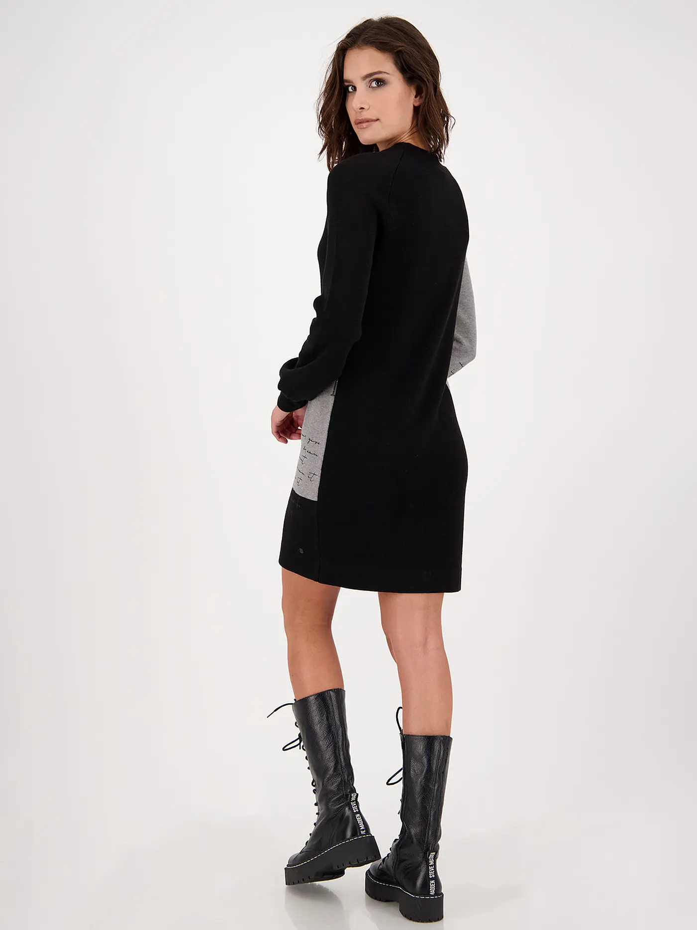MONARI | Strickkleid | schwarz