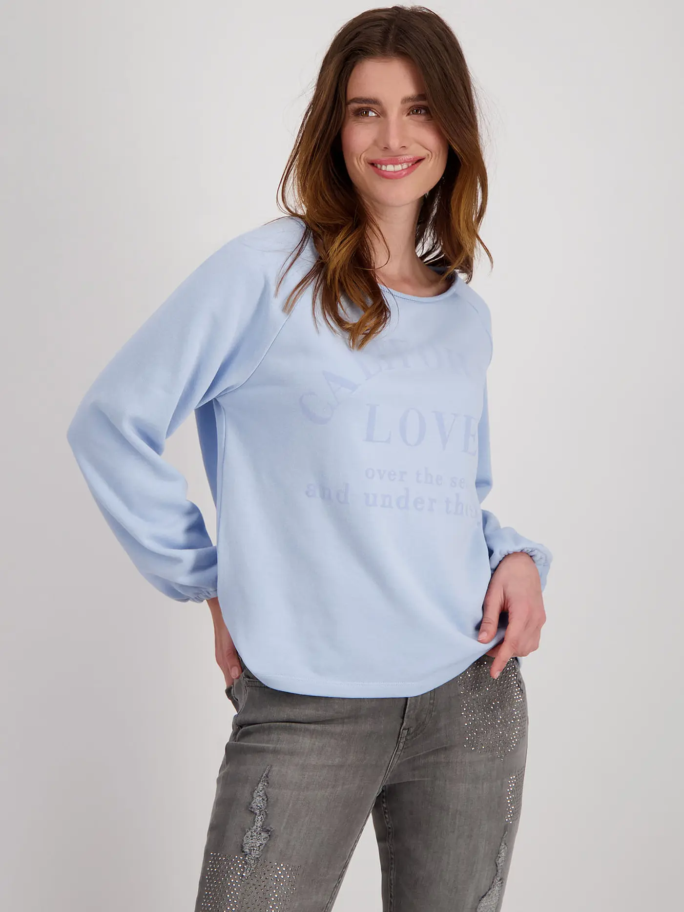 MONARI | Sweater  | hellblau