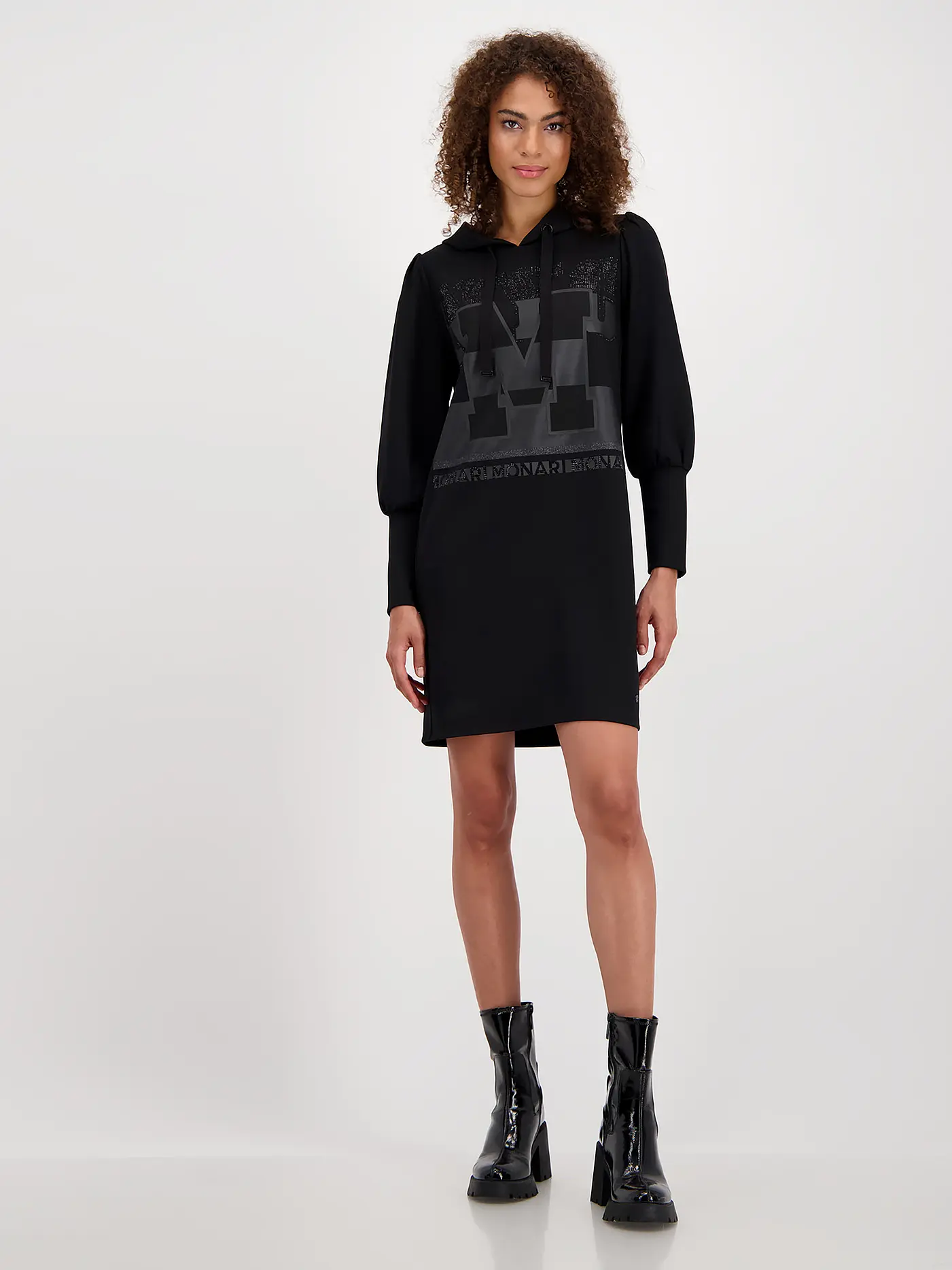 MONARI | Sweatkleid | schwarz