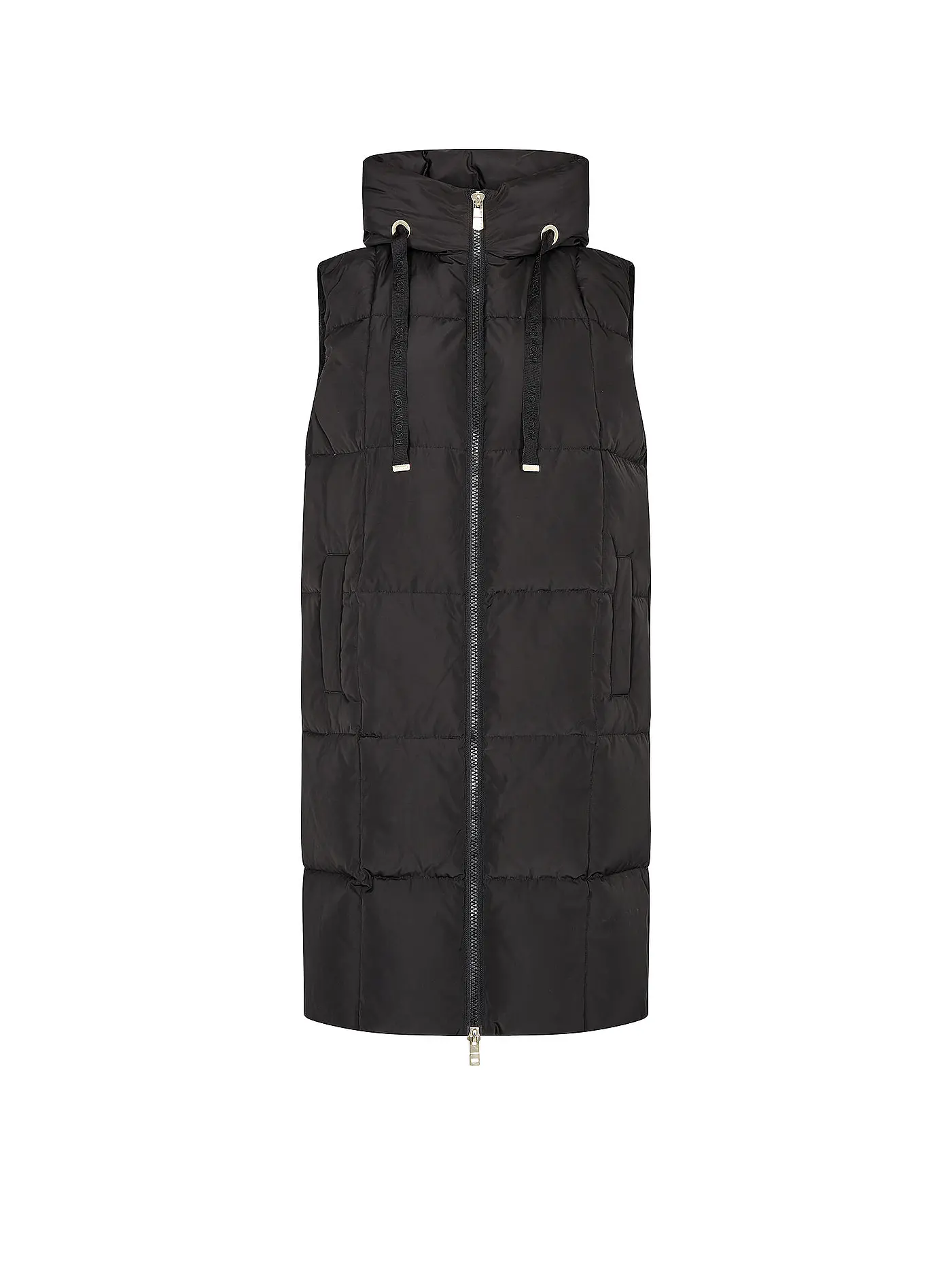 MOS MOSH | Daunensteppgilet MMNOVA SQUARE | schwarz