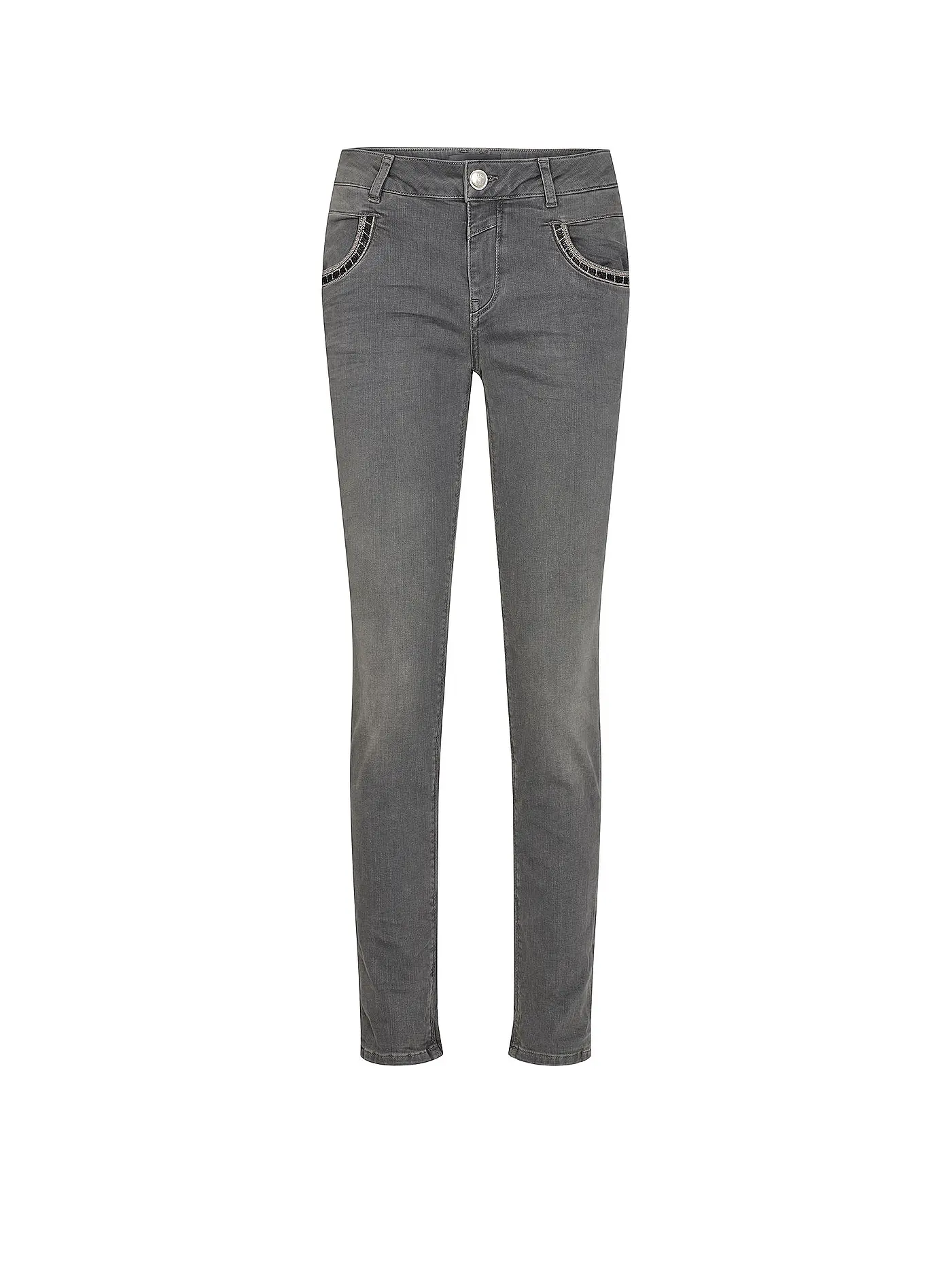 MOS MOSH | Jeans Slim Fit MMNAOMI | grau