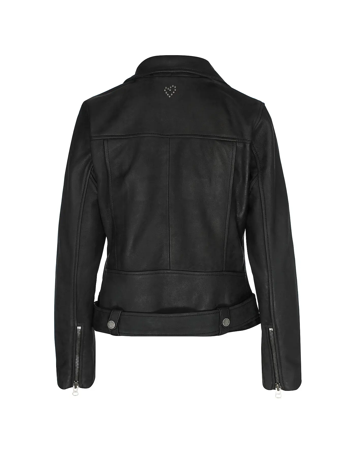 MOS MOSH | Lederjacke MMALMINA | schwarz
