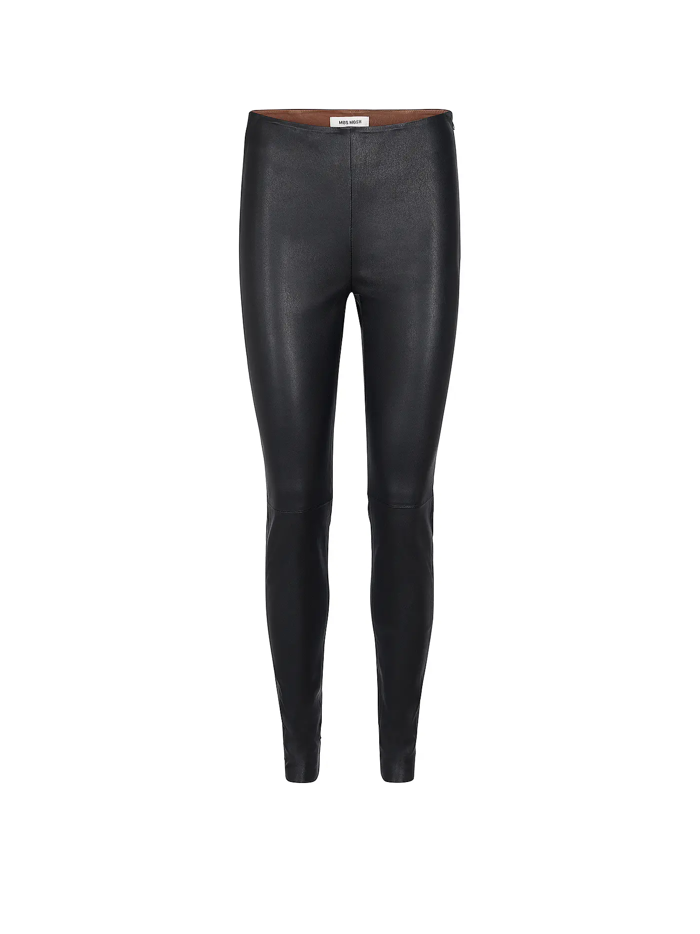 MOS MOSH | Lederleggings MMLUCILLE | schwarz