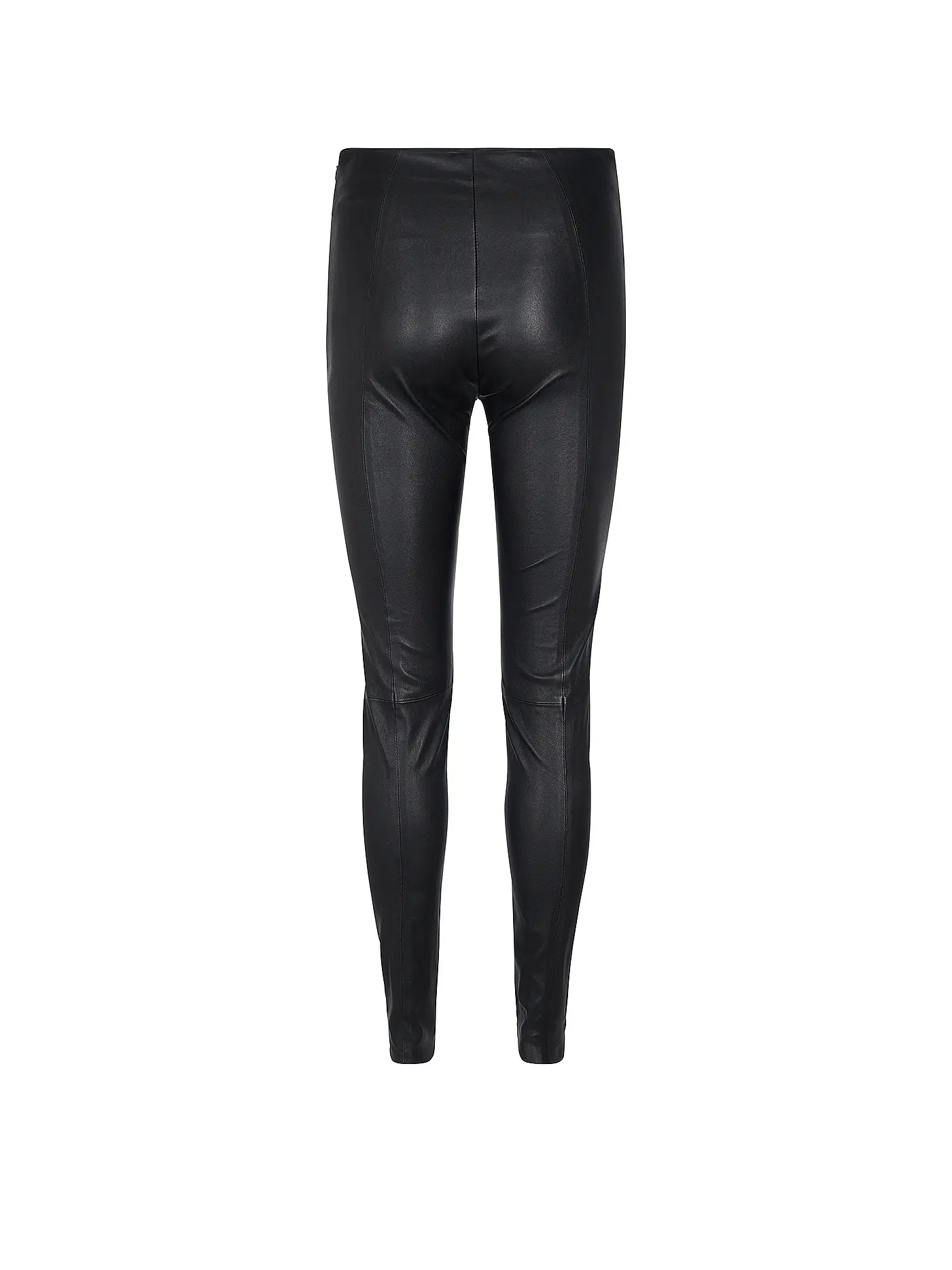 MOS MOSH | Lederleggings MMLUCILLE | schwarz