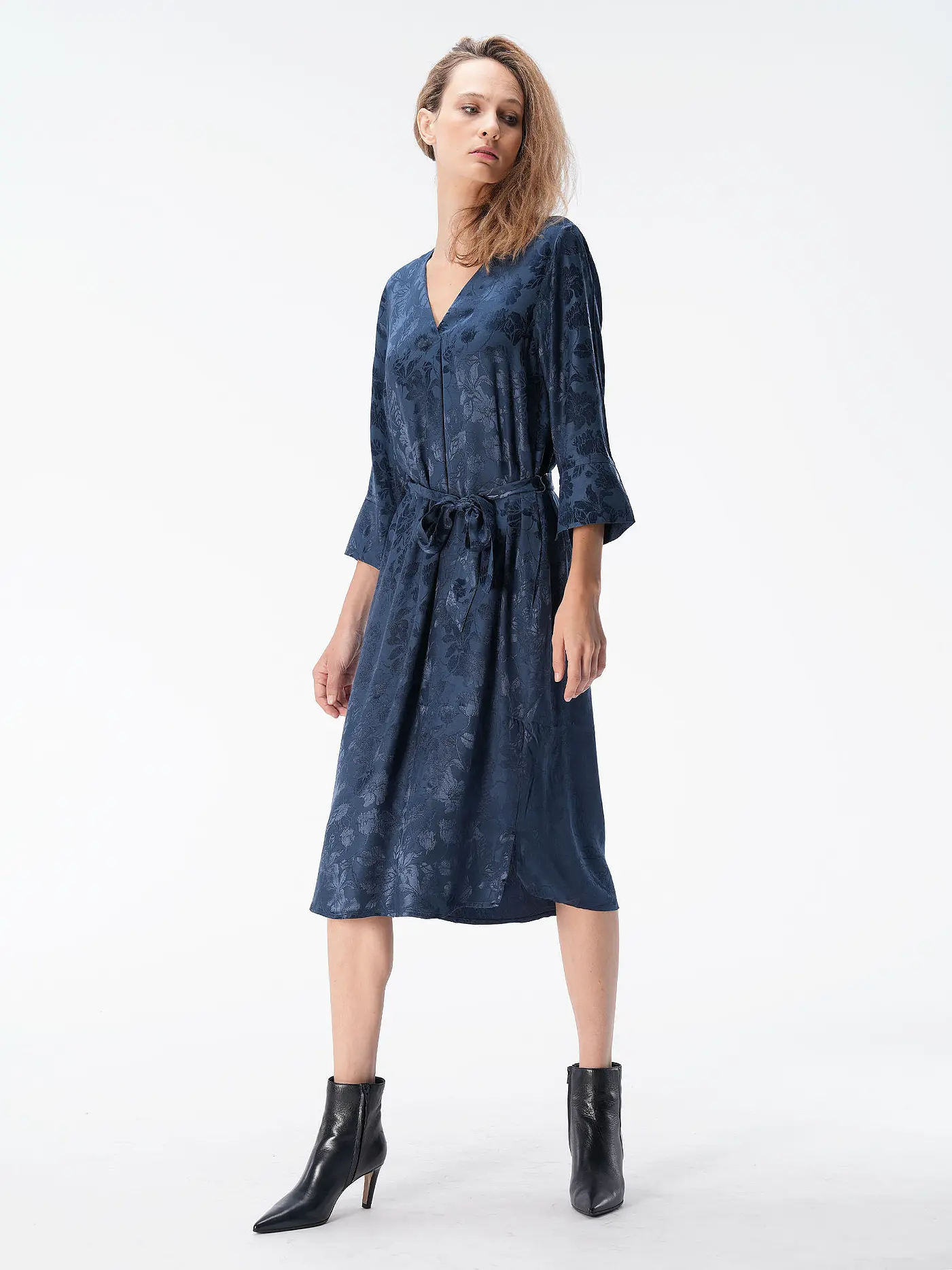 MOS MOSH | Midikleid MMMALAKAI | dunkelblau
