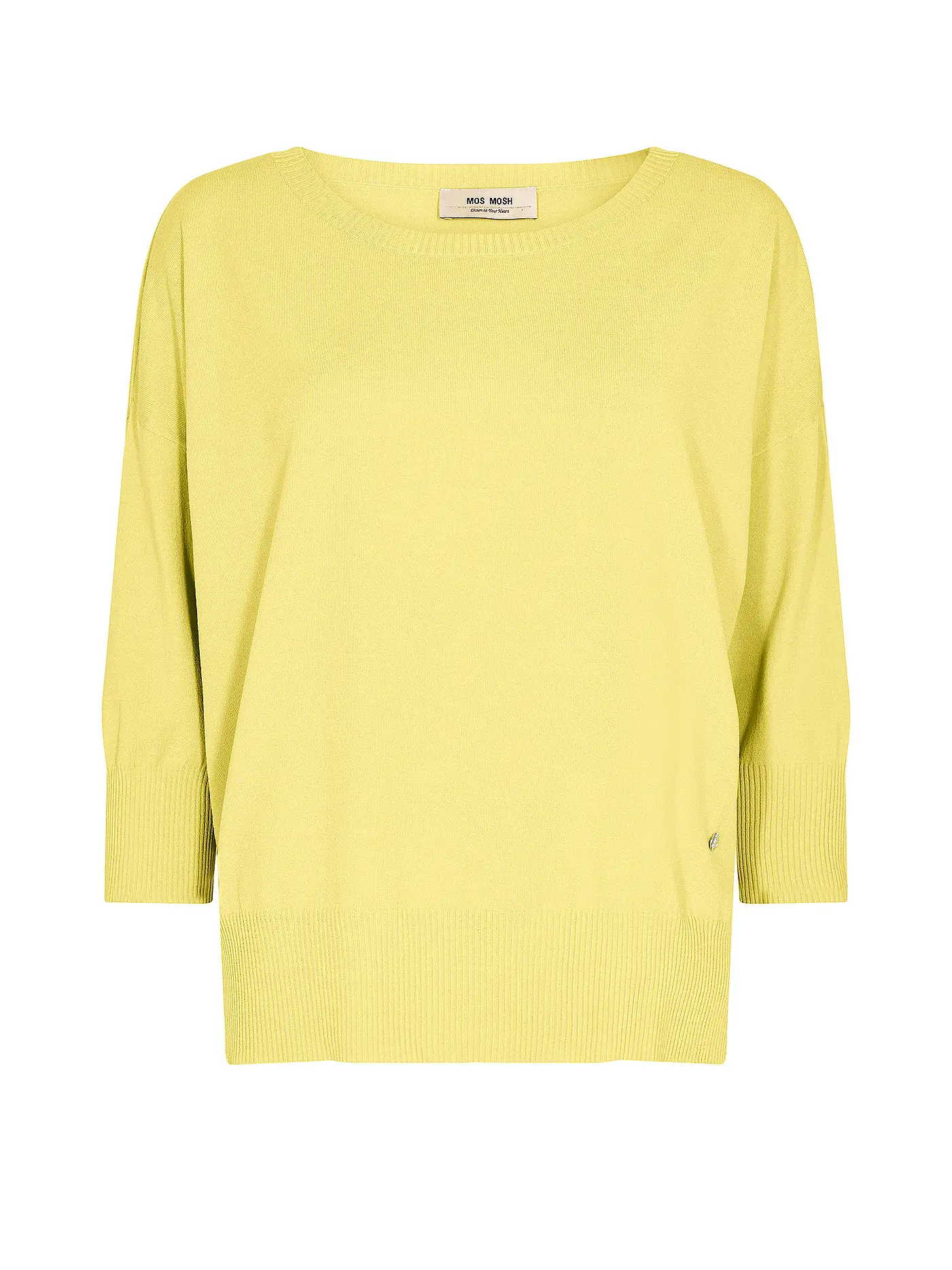 MOS MOSH | Pullover MMPULLI 3/4 | gelb