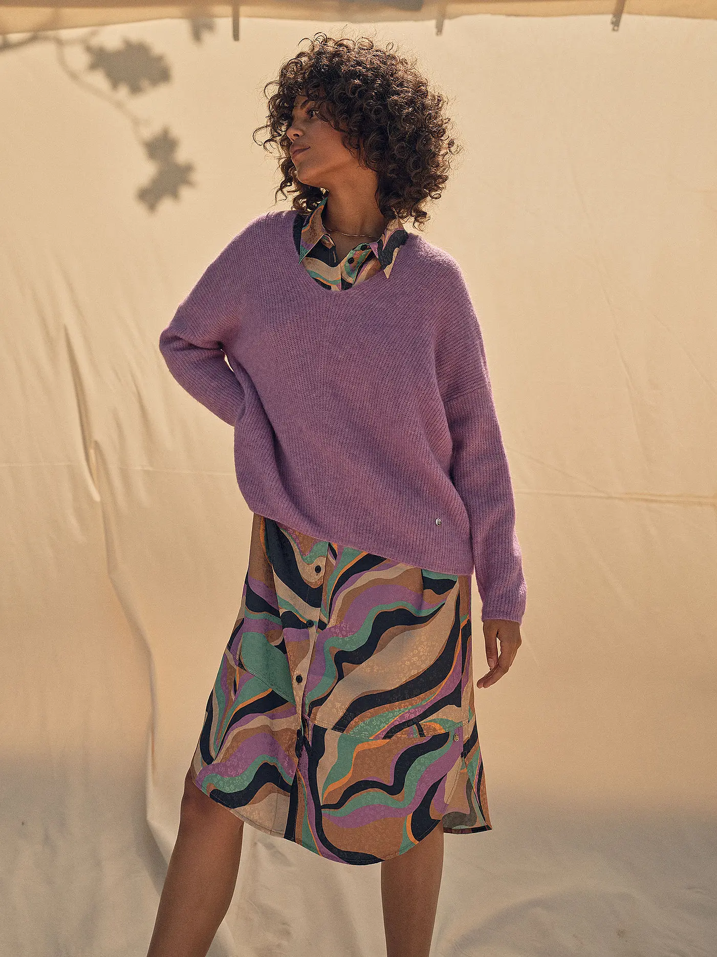MOS MOSH | Pullover MMTHORA  | pink