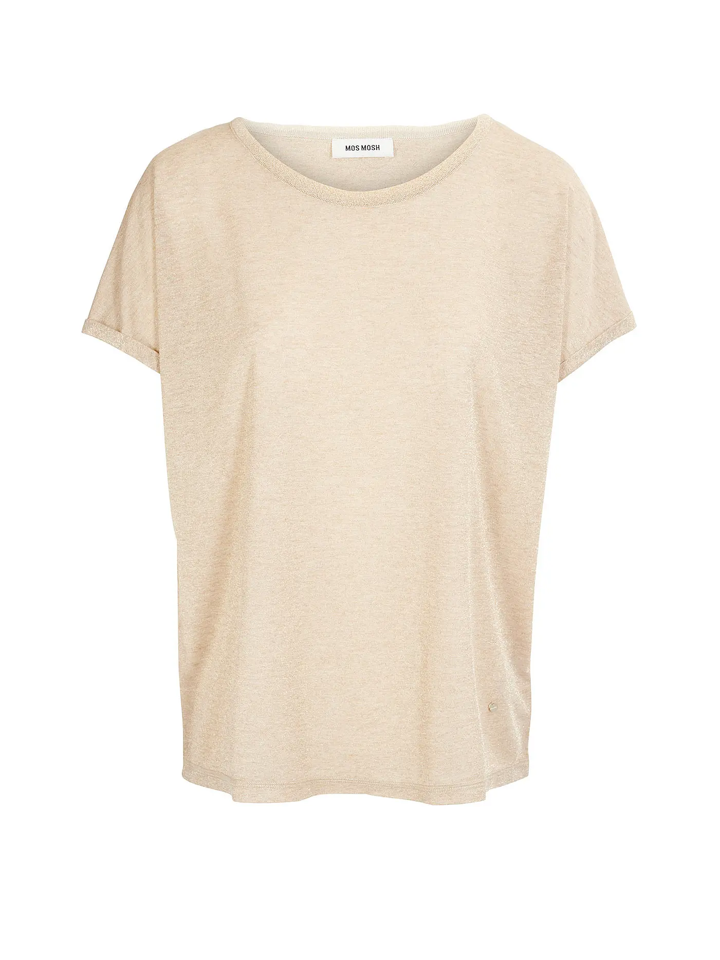 MOS MOSH | T Shirt MMKAY | gold