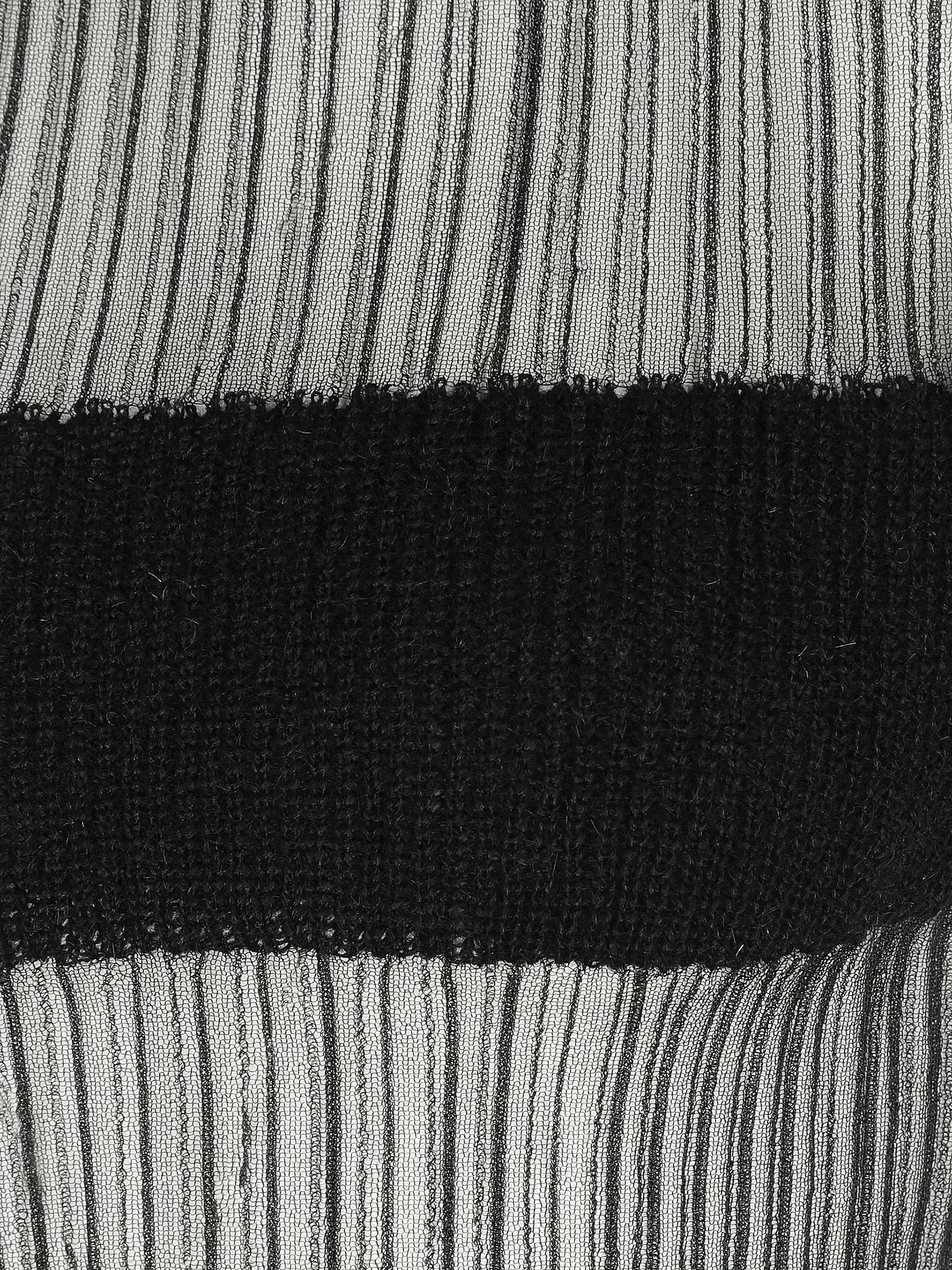 MSGM | Langarmshirt | schwarz