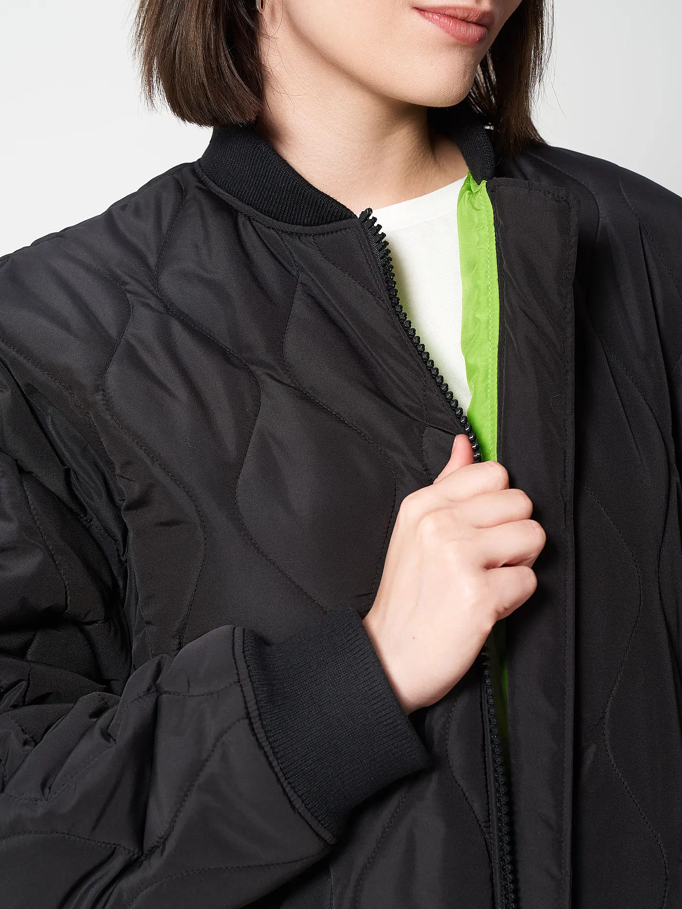MSGM | Leichtsteppjacke  | schwarz
