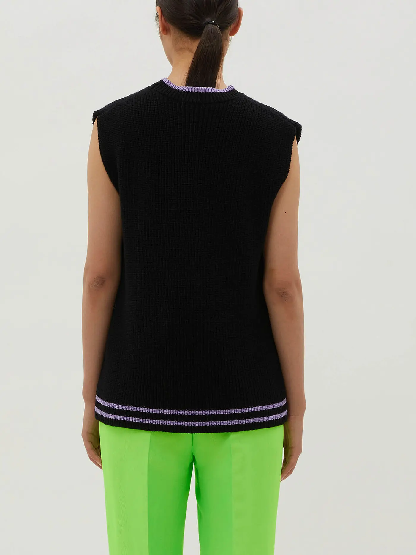 MSGM | Pullunder | schwarz