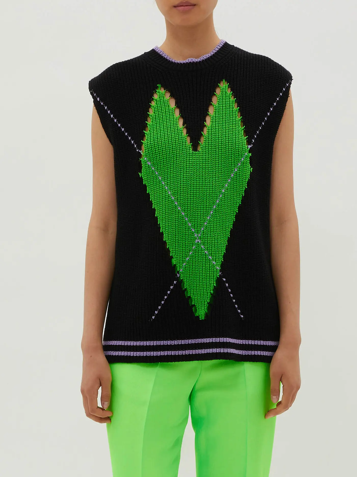 MSGM | Pullunder | schwarz
