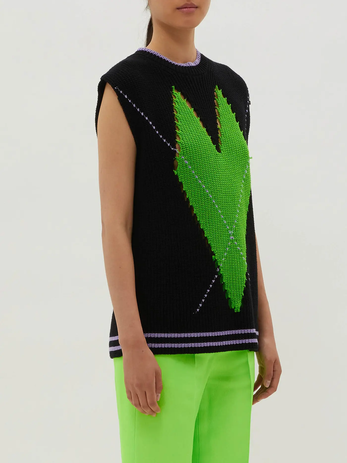 MSGM | Pullunder | schwarz