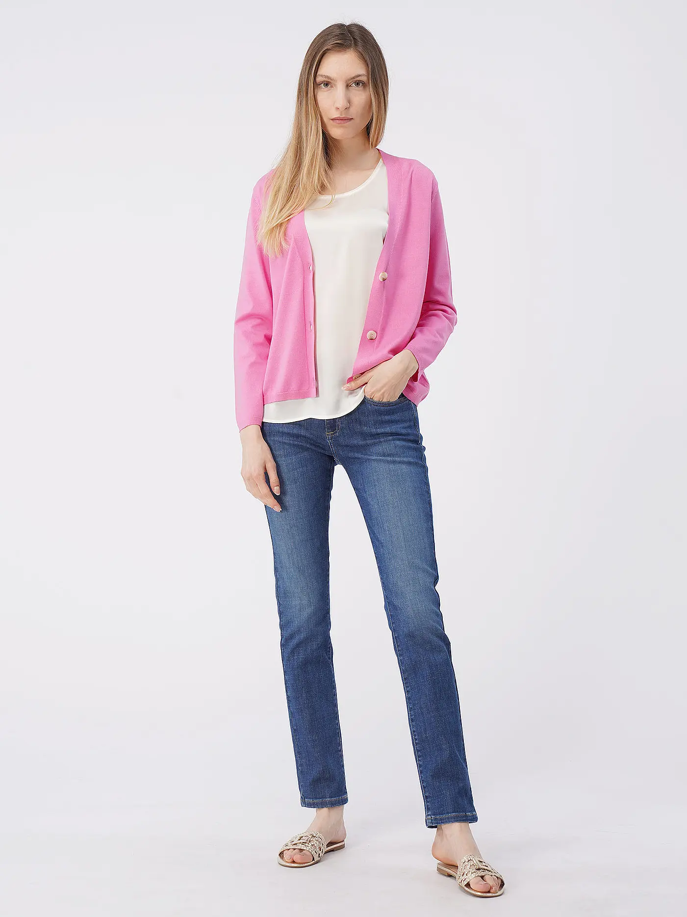 MUD JEANS | Jeans Straight Fit FAYE | blau