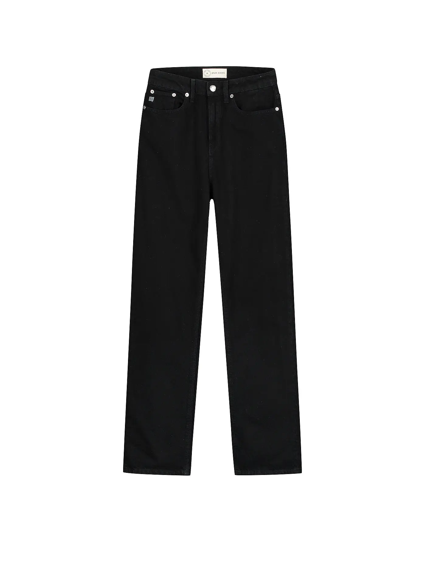 MUD JEANS | Jeans Straight Fit Rose | schwarz