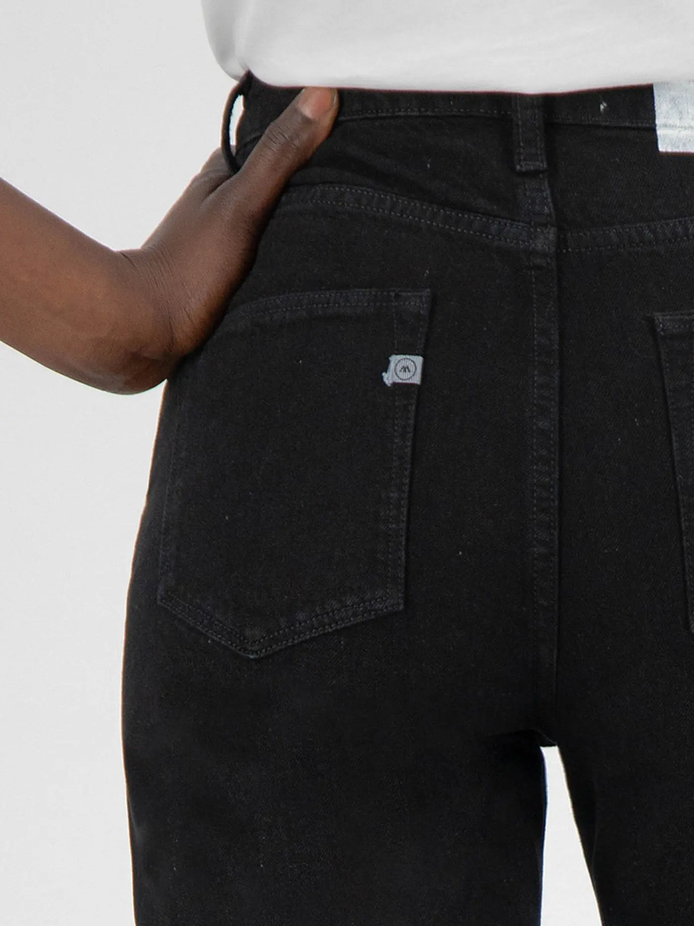 MUD JEANS | Jeans Straight Fit Rose | schwarz