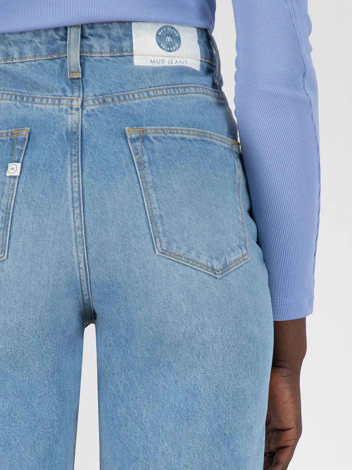 MUD JEANS | Jeans Straight Fit Rose | hellblau