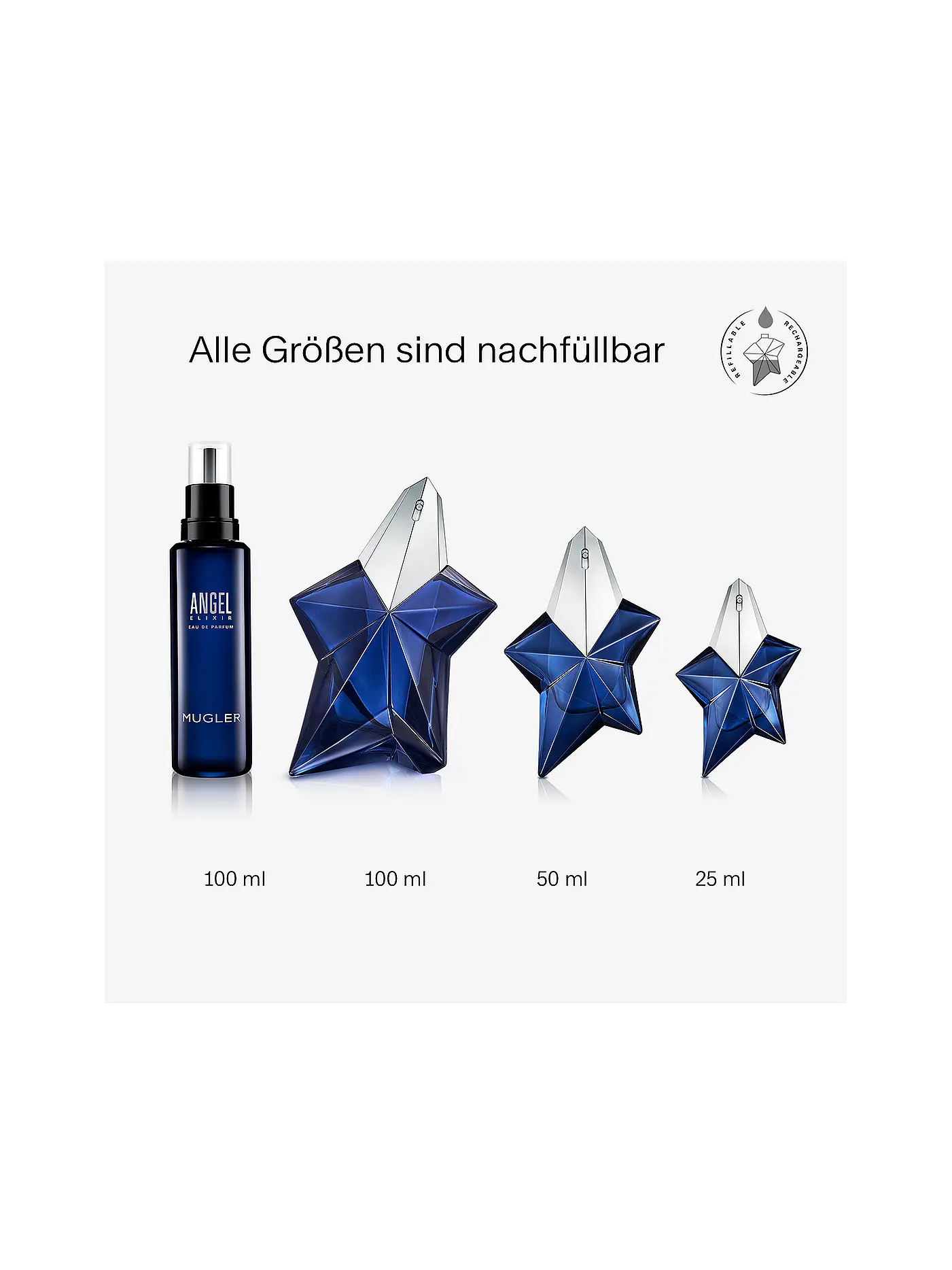 MUGLER | Angel Elixir Eau de Parfum Refill Bottle 100ml | keine Farbe
