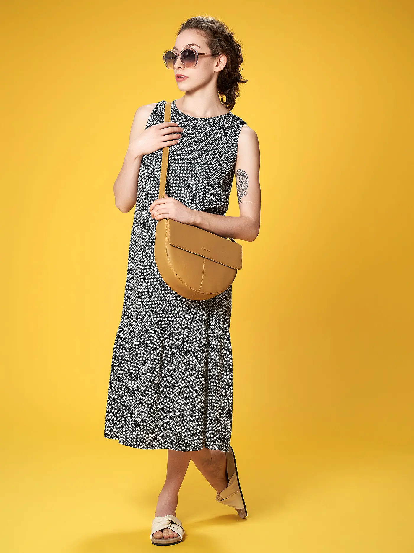 MYOMY | Ledertasche - Henkeltasche Lima  | braun