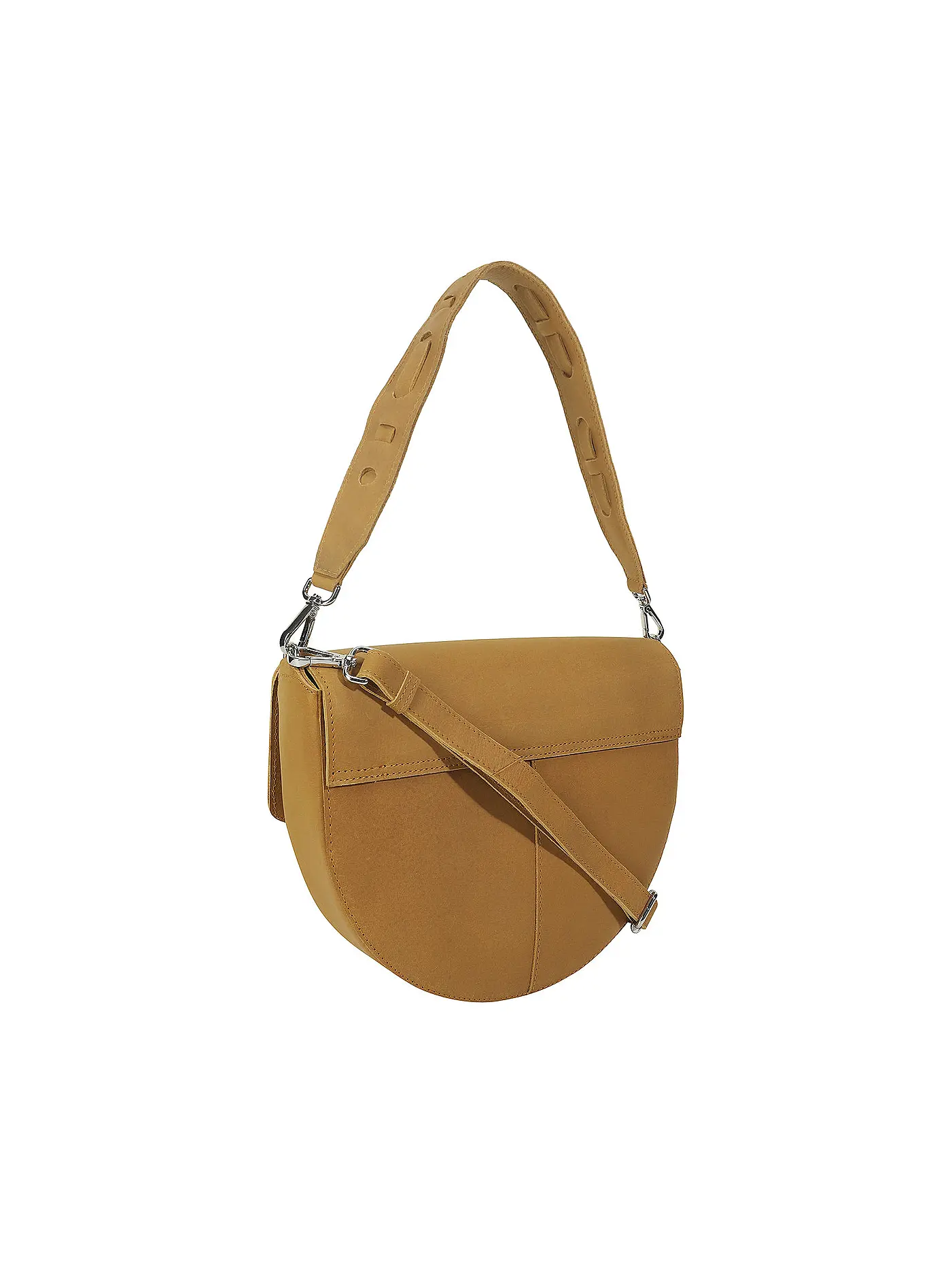 MYOMY | Ledertasche - Henkeltasche Lima  | braun