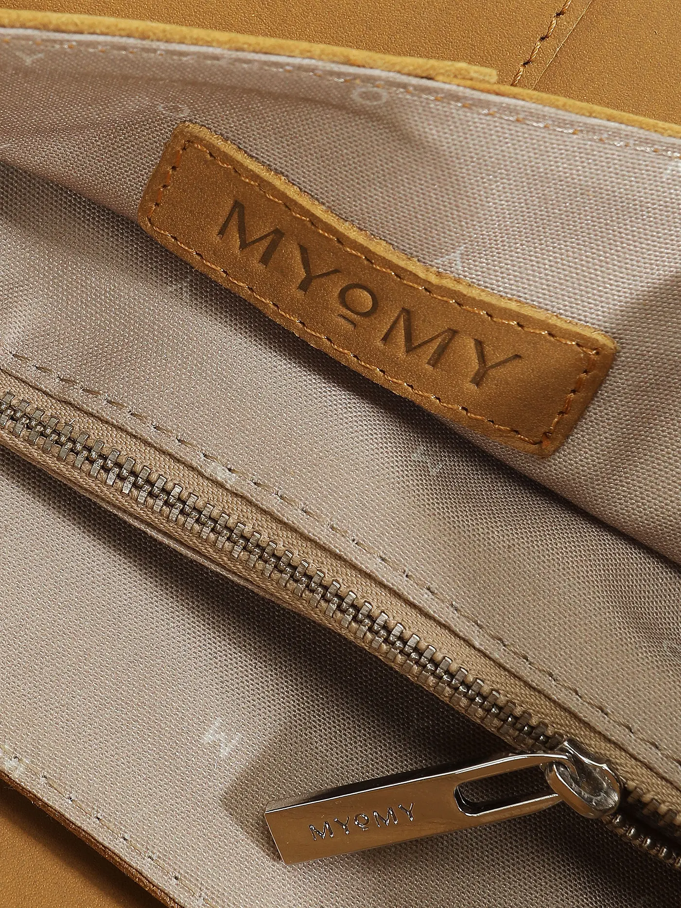 MYOMY | Ledertasche - Henkeltasche Lima  | braun