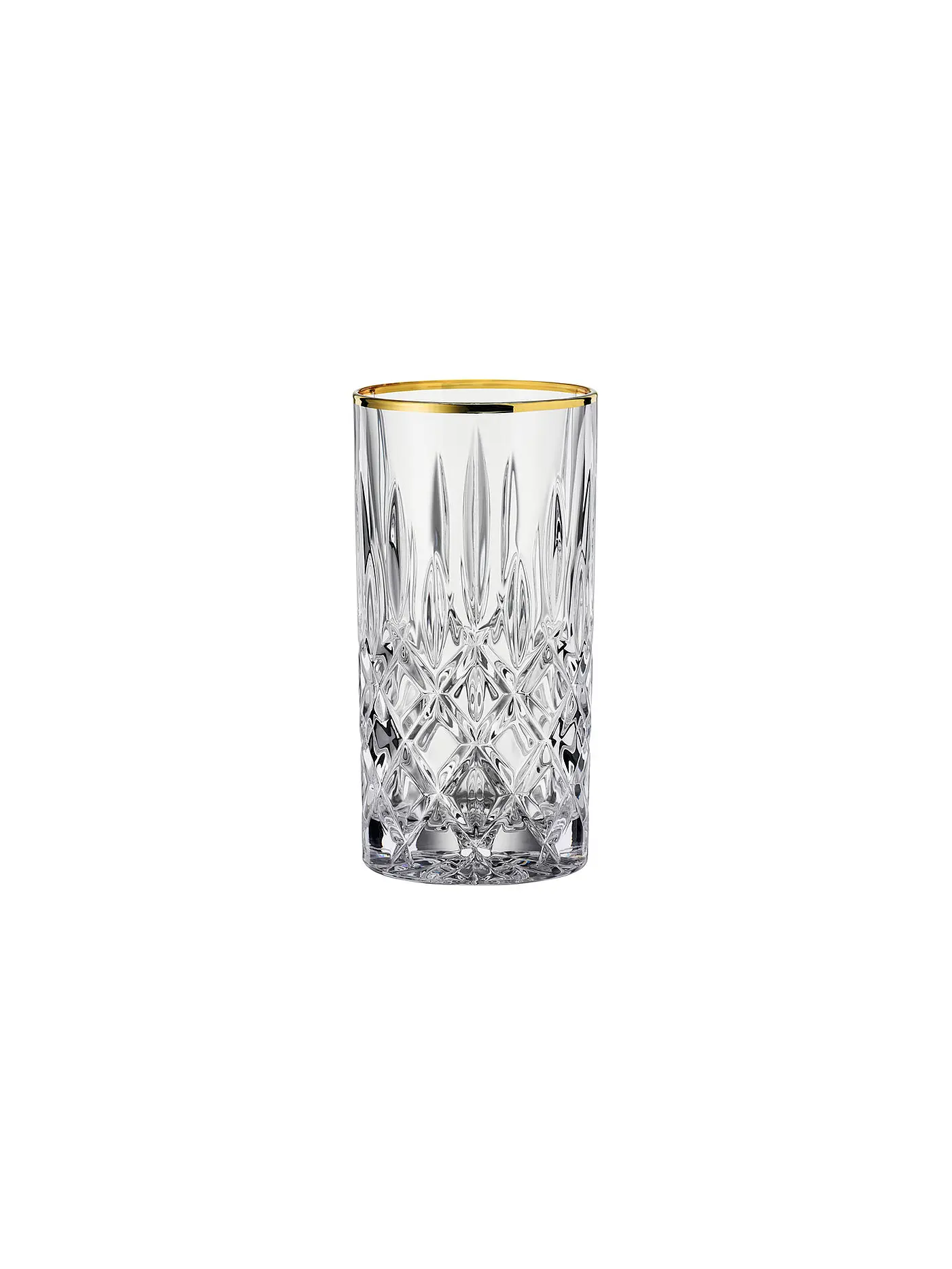 NACHTMANN | Longdrinkglas 2er Set Noblesse Gold 375ml | transparent