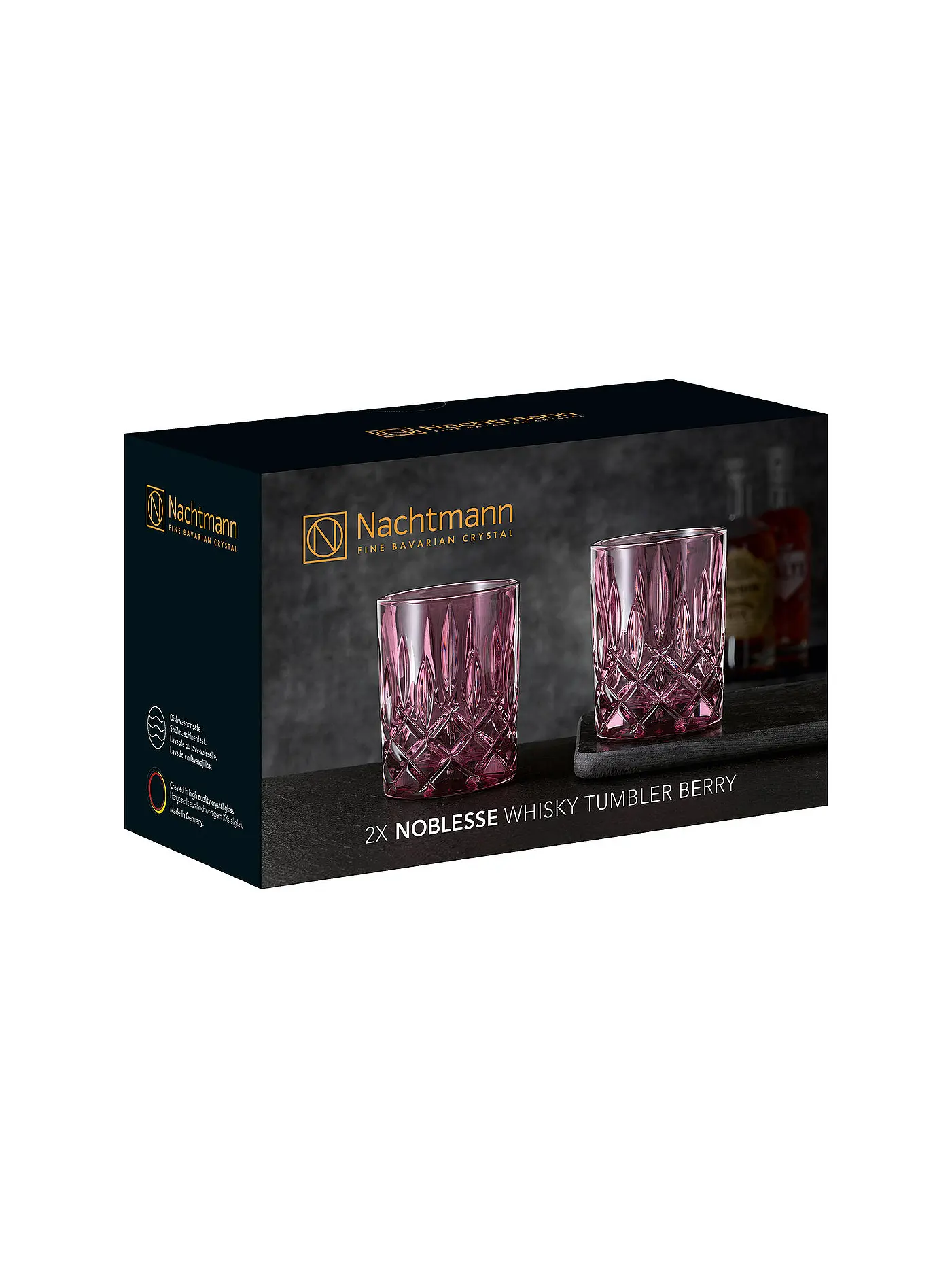 NACHTMANN | Whiskeyglas 2er Set Noblesse Berry 295ml | beere