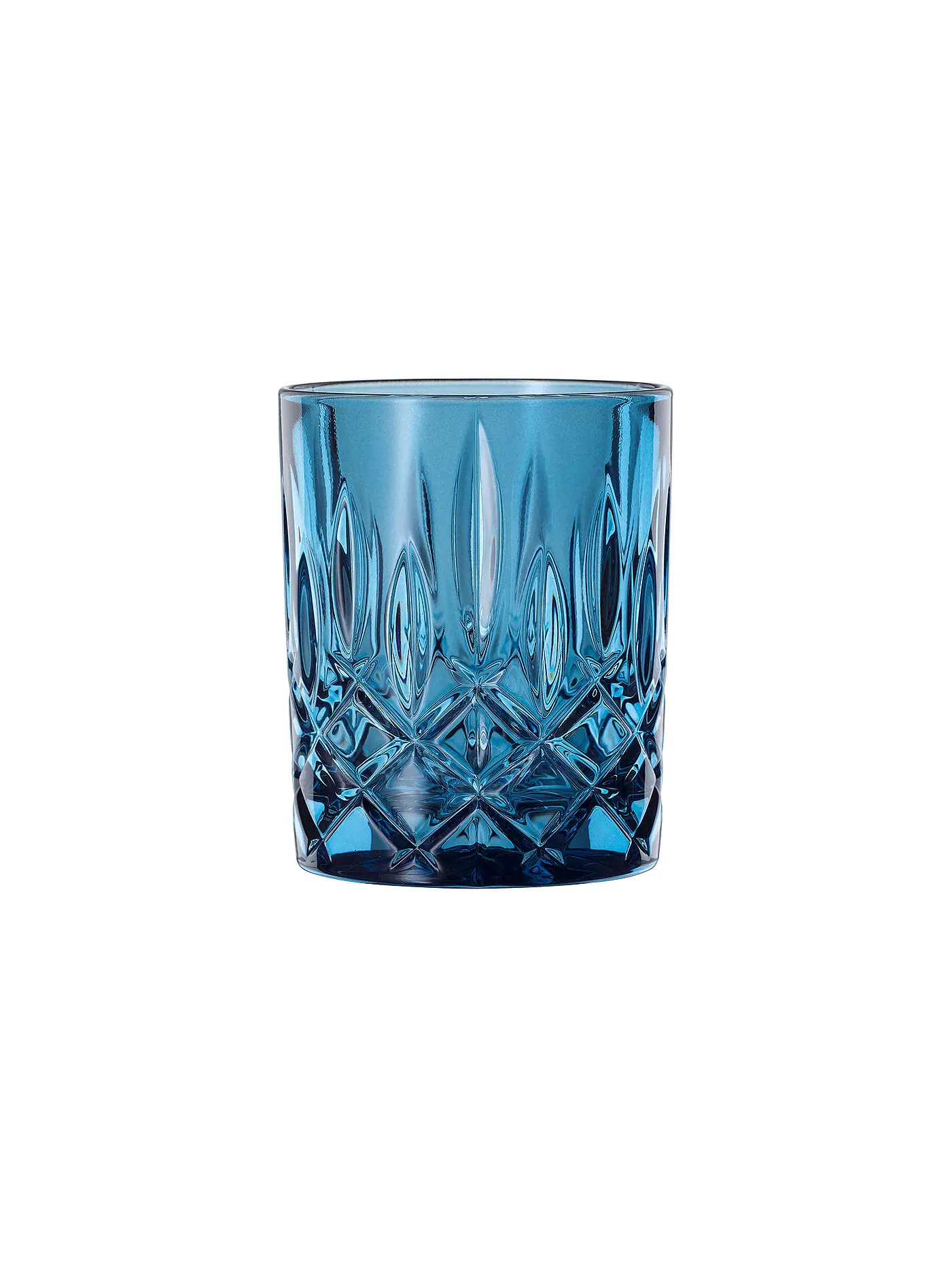 NACHTMANN | Whiskeyglas 2er Set Noblesse Vintage Blue 295ml | blau