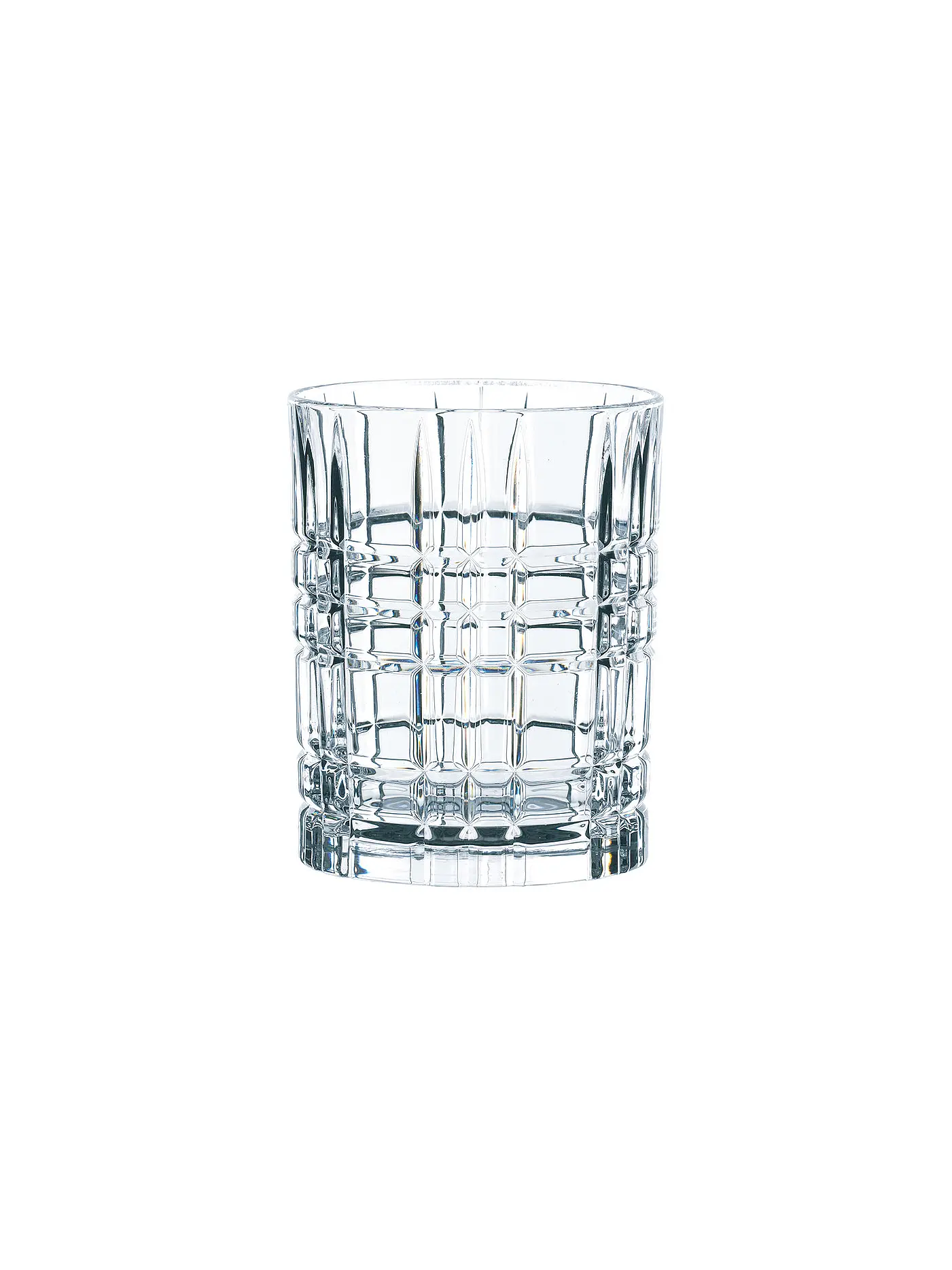 NACHTMANN | Whiskyglas 2er Set SQUARE 345ml | transparent
